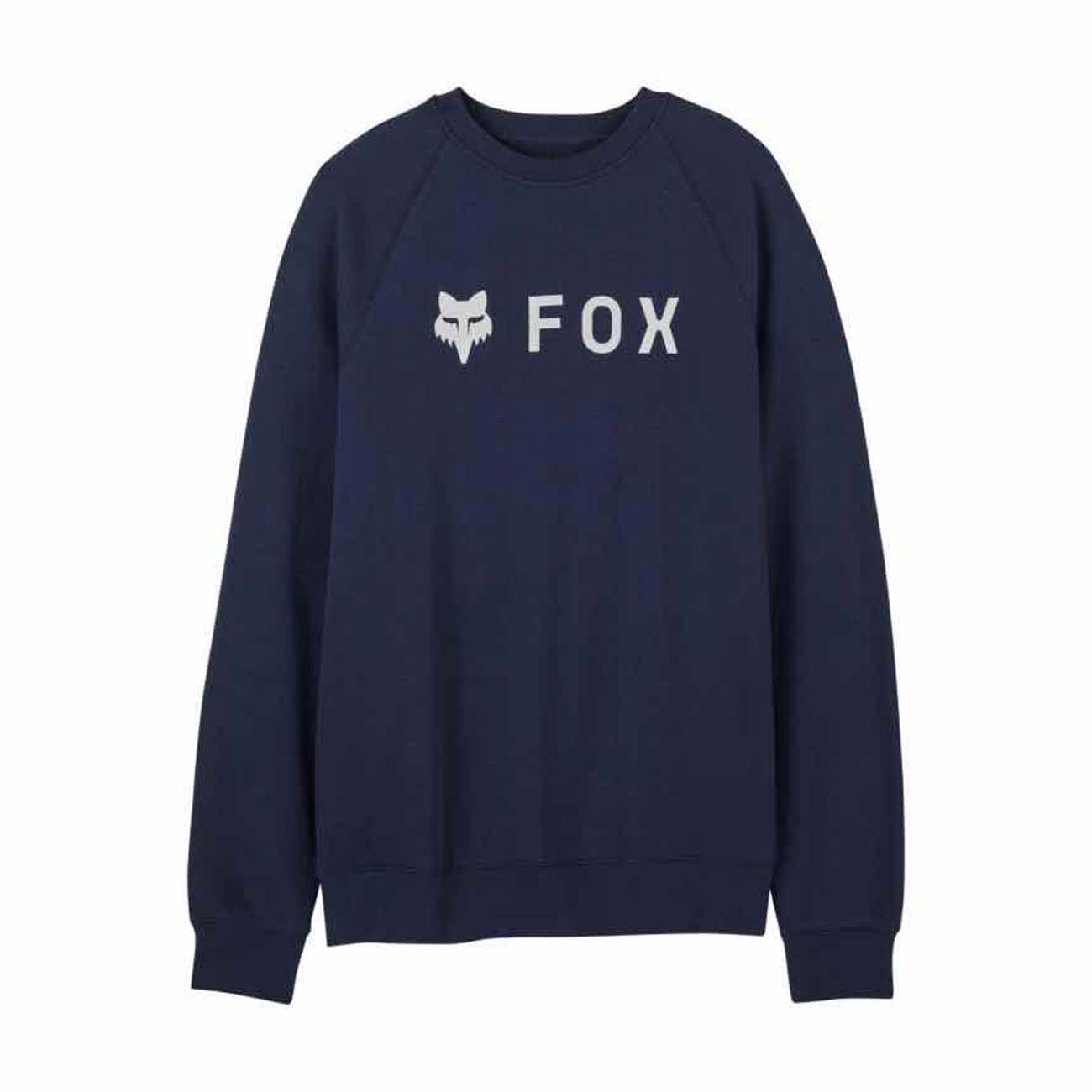 E-shop FOX Cyklistická mikina - ABSOLUTE FLEECE CREW - modrá