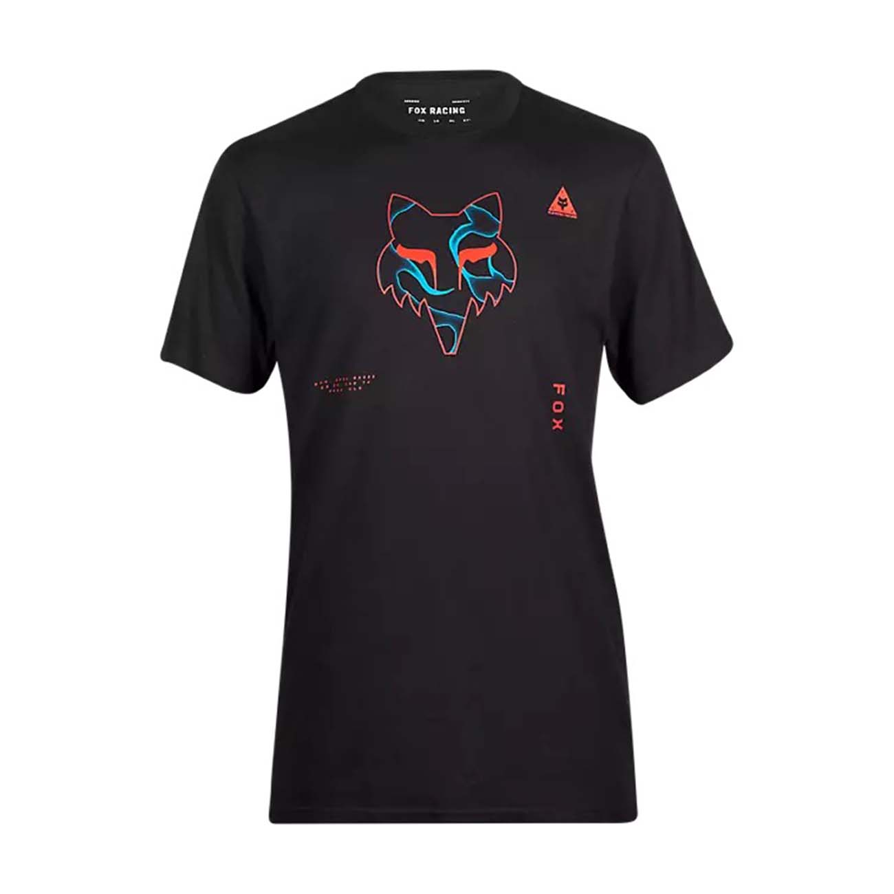 
                FOX Cyklistické tričko s krátkym rukávom - WITHERED PREMIUM - čierna 2XL
            