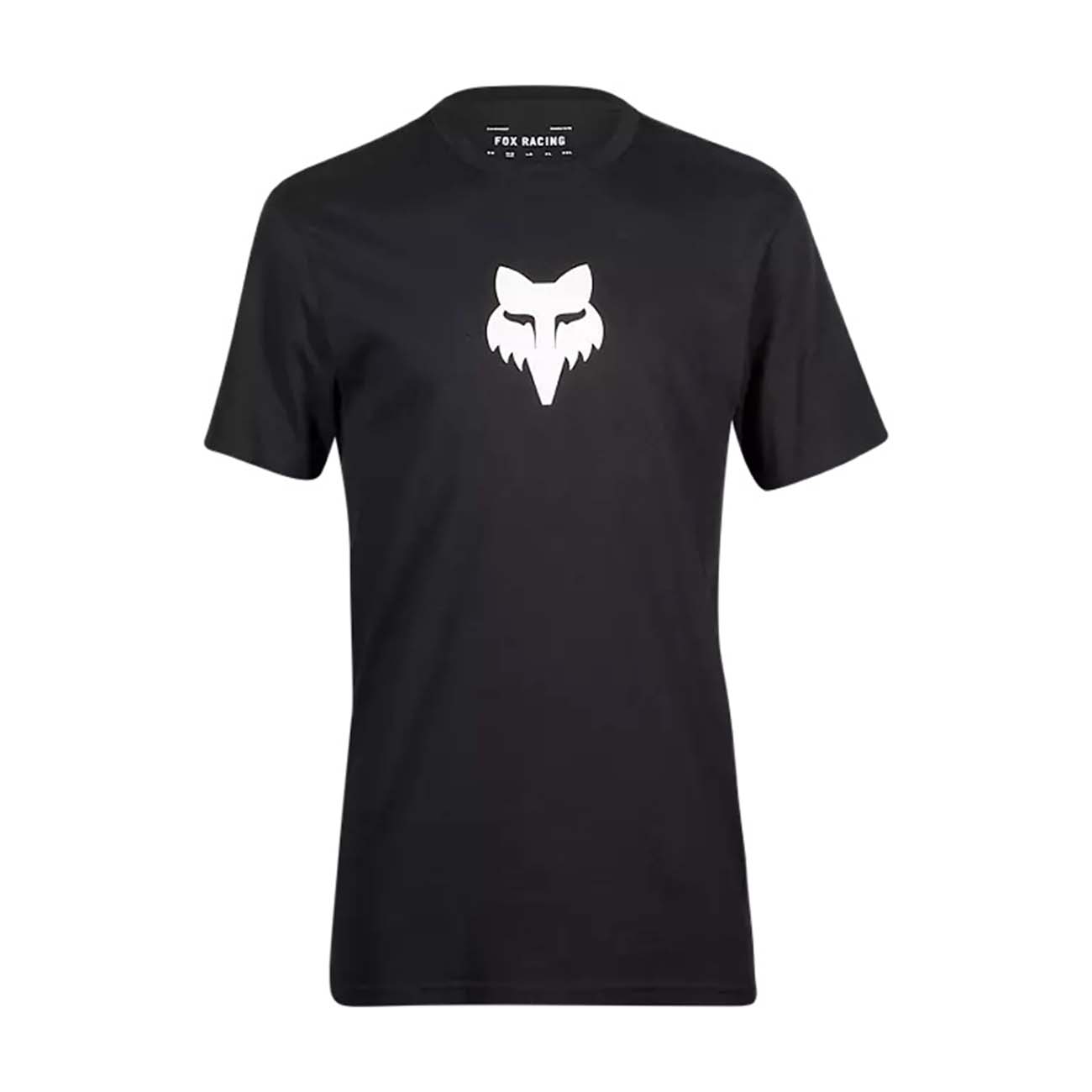 FOX Cyklistické tričko s krátkym rukávom - FOX HEAD PREMIUM - čierna