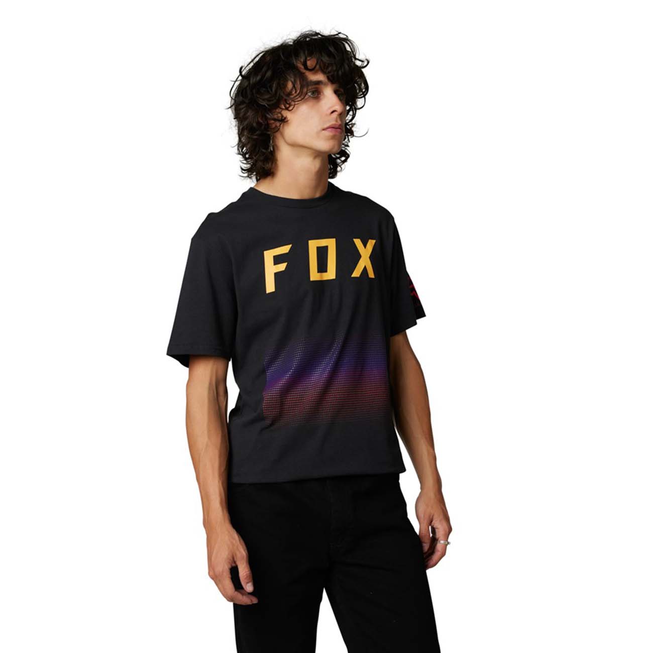FOX Cyklistické tričko s krátkym rukávom - FGMNT PREMIUM - čierna