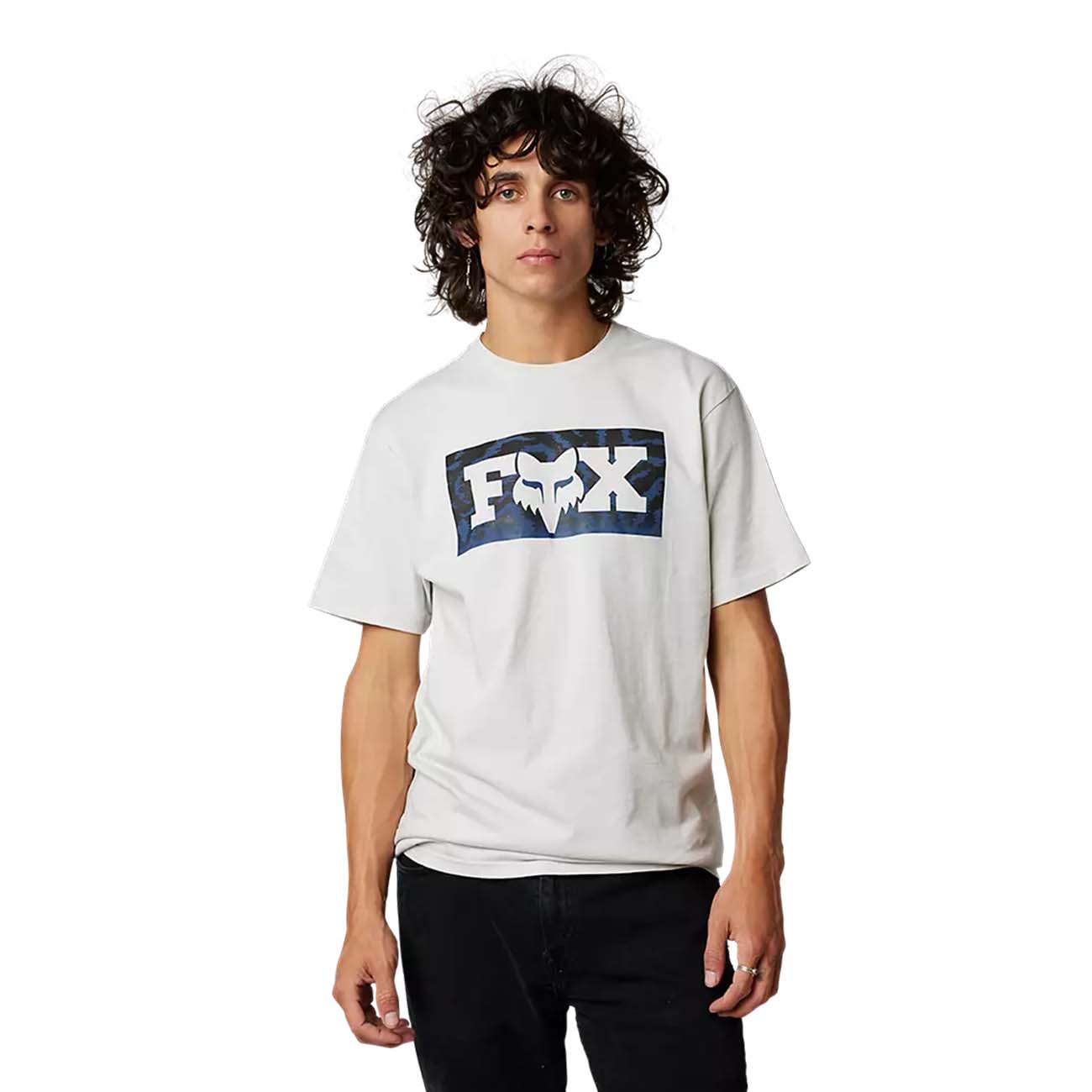 
                FOX Cyklistické tričko s krátkym rukávom - NUKLR PREMIUM - šedá L
            