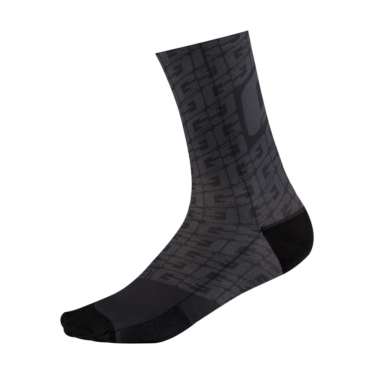 
                GAERNE Cyklistické ponožky klasické - MONOGRAM - šedá/antracitová S-M
            
