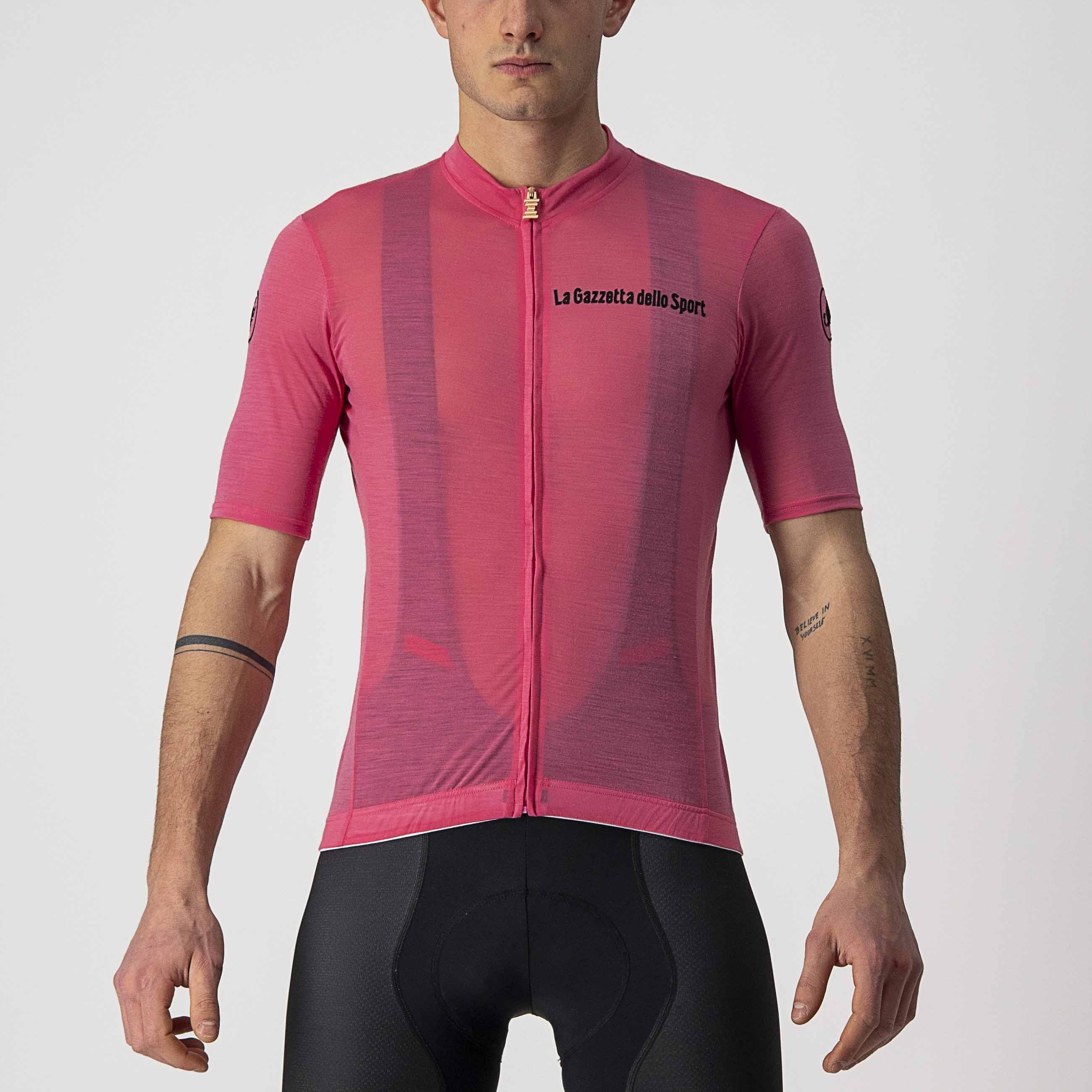 
                CASTELLI Cyklistický dres s krátkym rukávom - GIRO \'21 MAGLIA ROSA - ružová 2XL
            