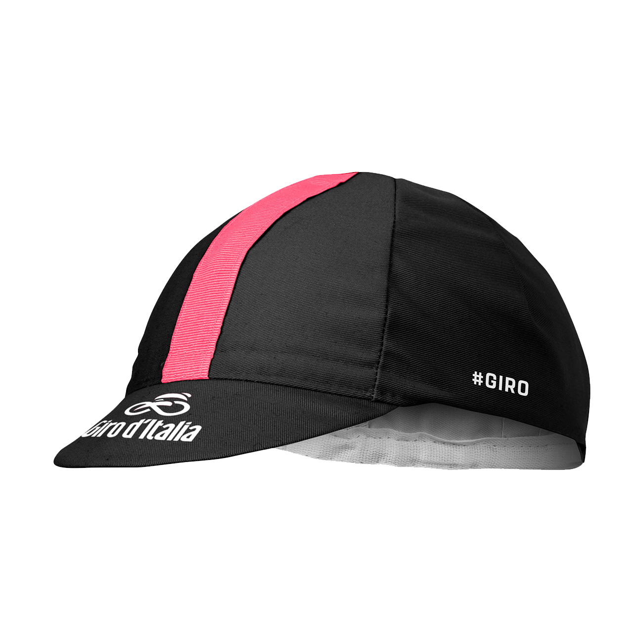 E-shop CASTELLI Cyklistická čiapka - GIRO D'ITALIA - ružová/čierna