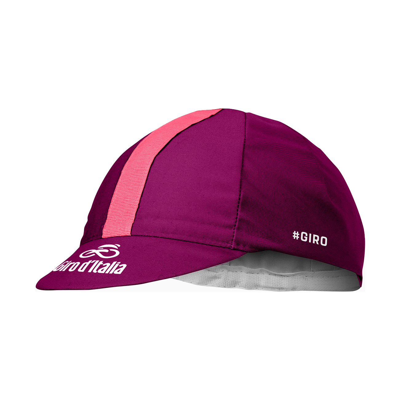 E-shop CASTELLI Cyklistická čiapka - GIRO D'ITALIA - fialová/ružová