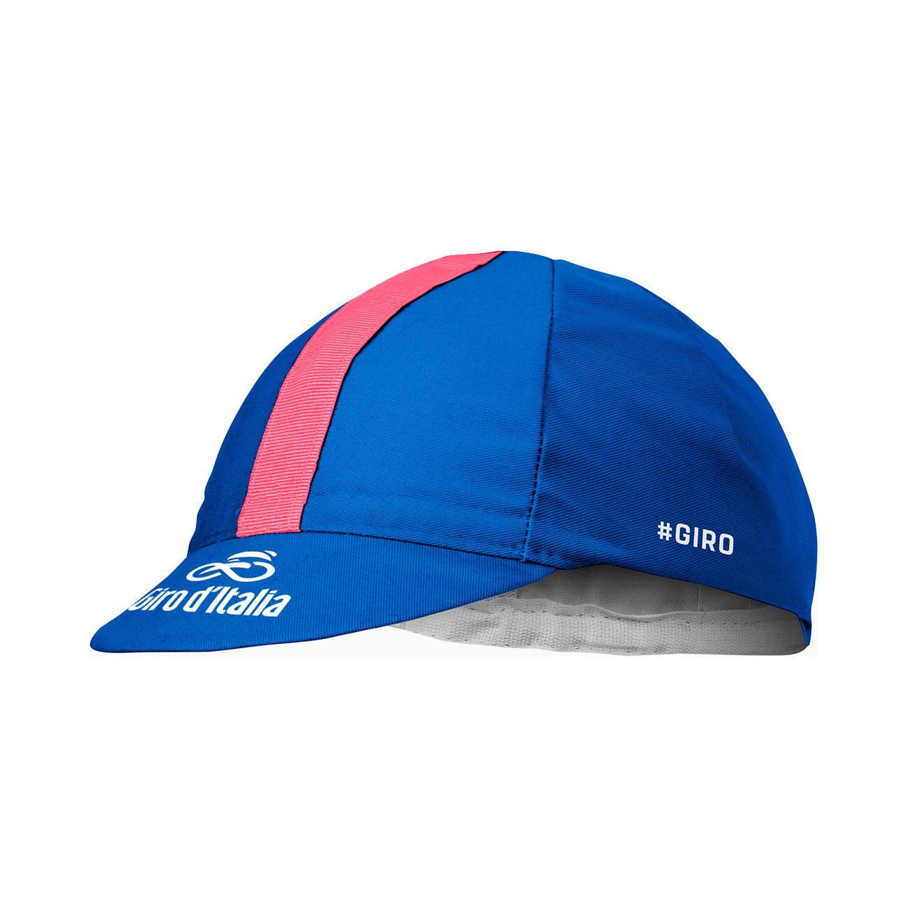 E-shop CASTELLI Cyklistická čiapka - GIRO D'ITALIA - ružová/modrá