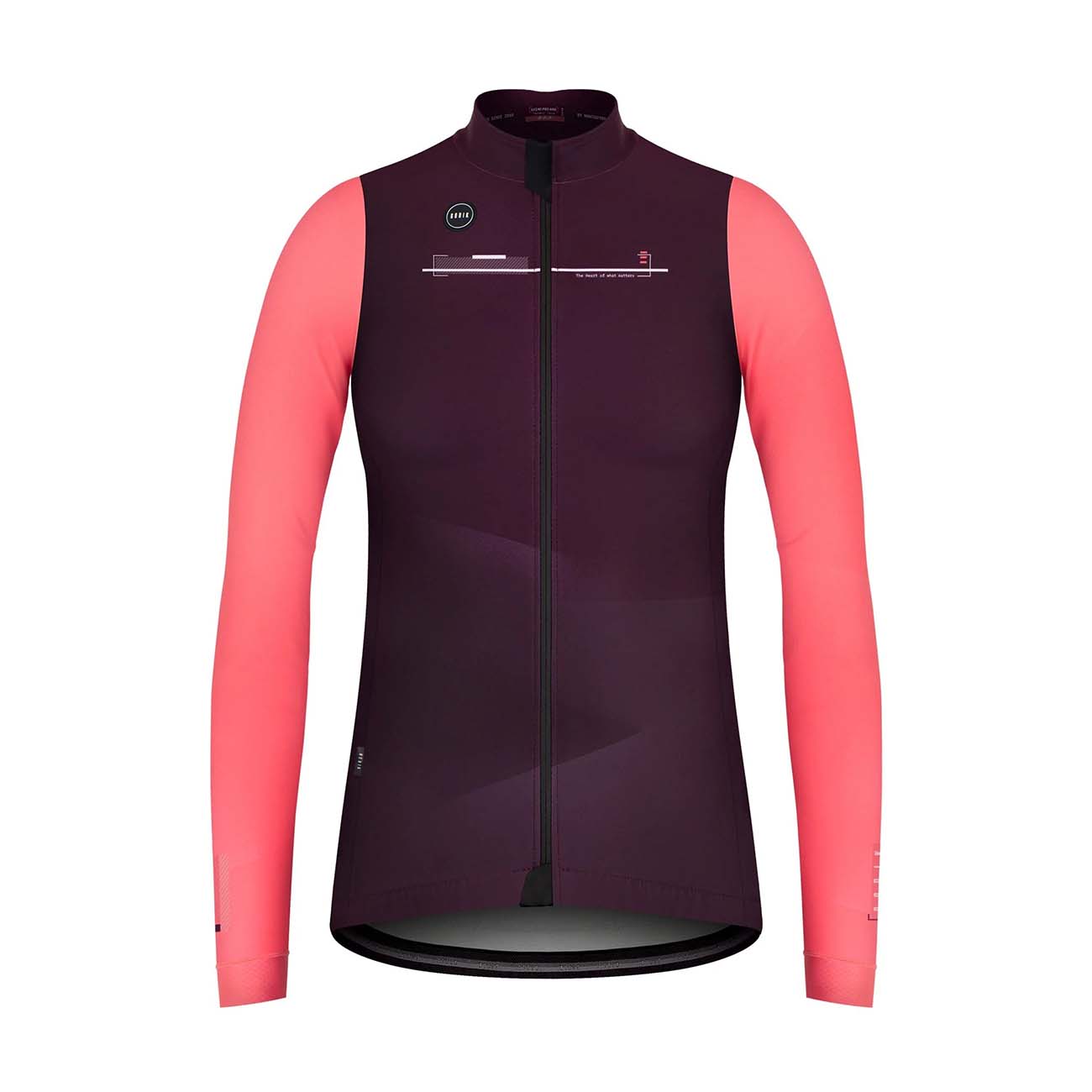 
                GOBIK Cyklistická zateplená bunda - SKIMO PRO THERM LADY - fialová/ružová
            