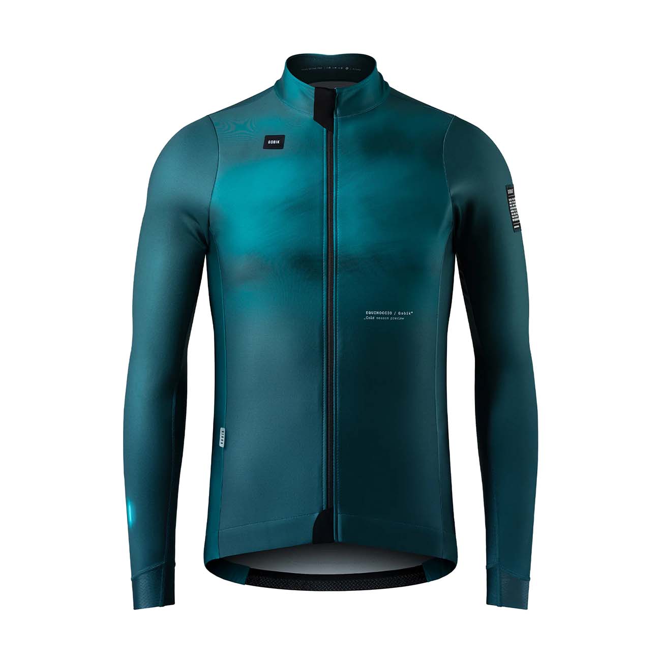 E-shop GOBIK Cyklistická zateplená bunda - SKIMO PRO THERMAL - modrá