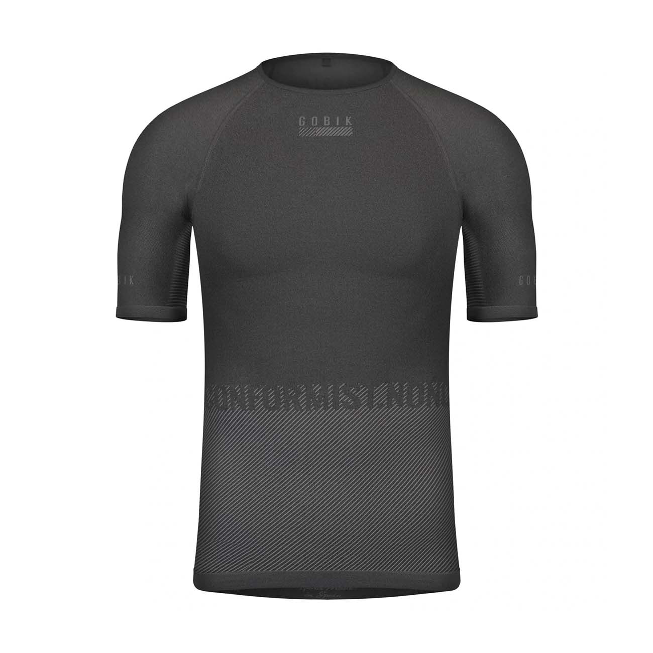 
                GOBIK Cyklistické tričko s krátkym rukávom - LIMBER SKIN - čierna L-XL
            