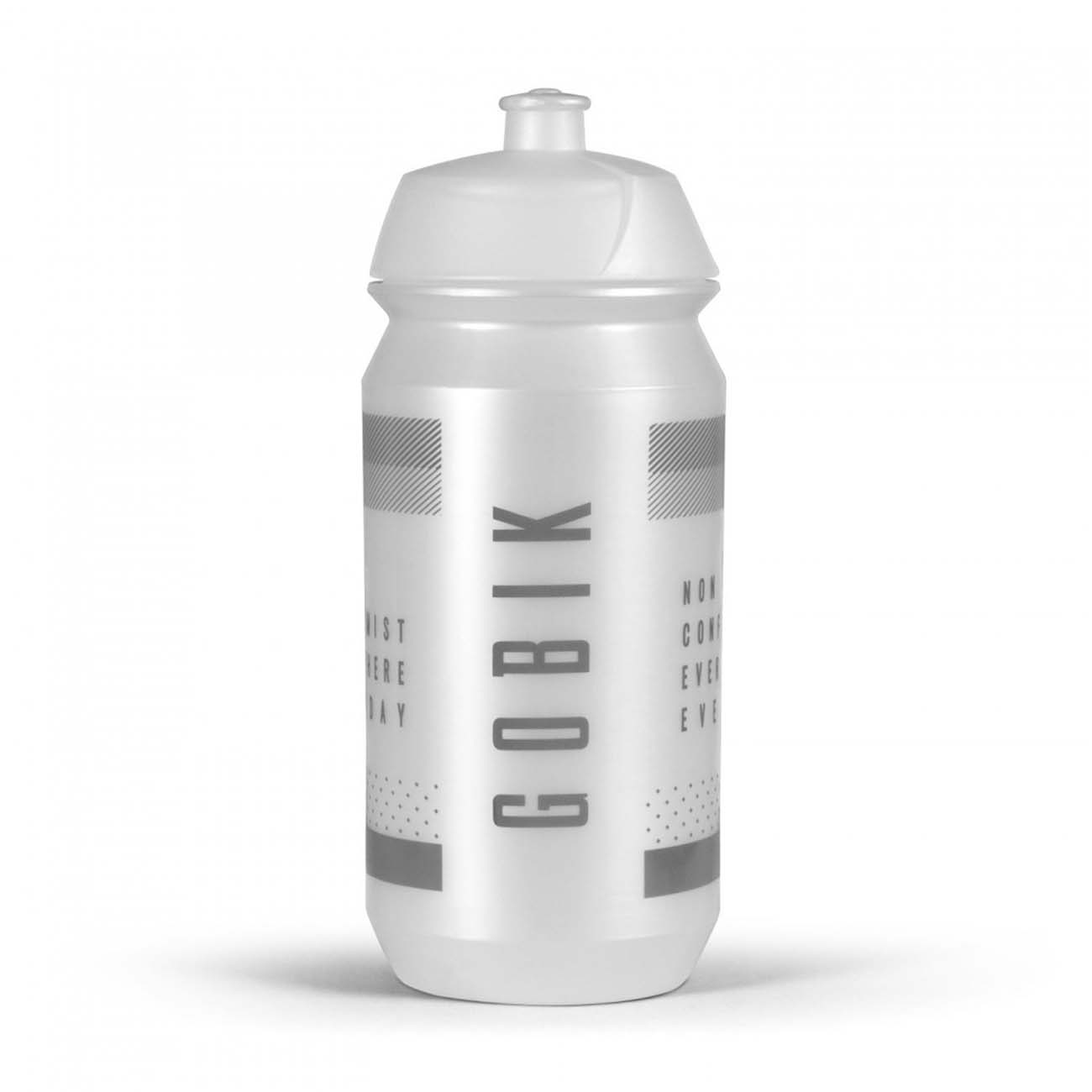 E-shop GOBIK Cyklistická fľaša na vodu - SHIVA - biela