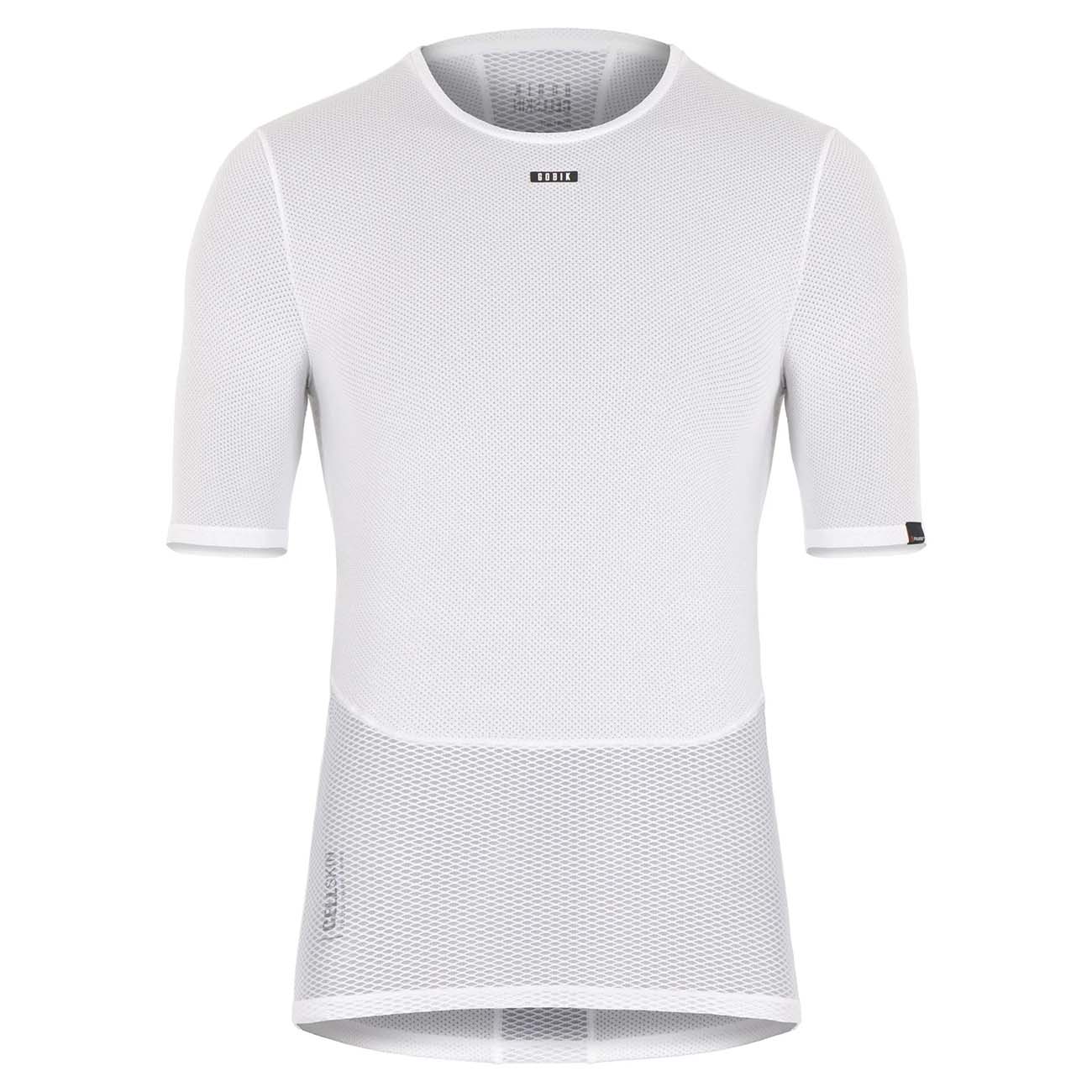 E-shop GOBIK Cyklistické tričko s krátkym rukávom - CELL SKIN LADY - biela