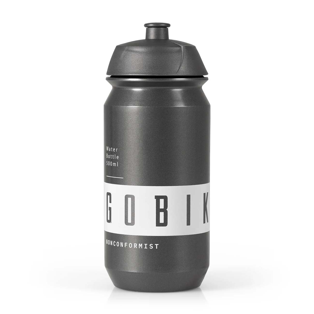 E-shop GOBIK Cyklistická fľaša na vodu - SHIVA - antracitová