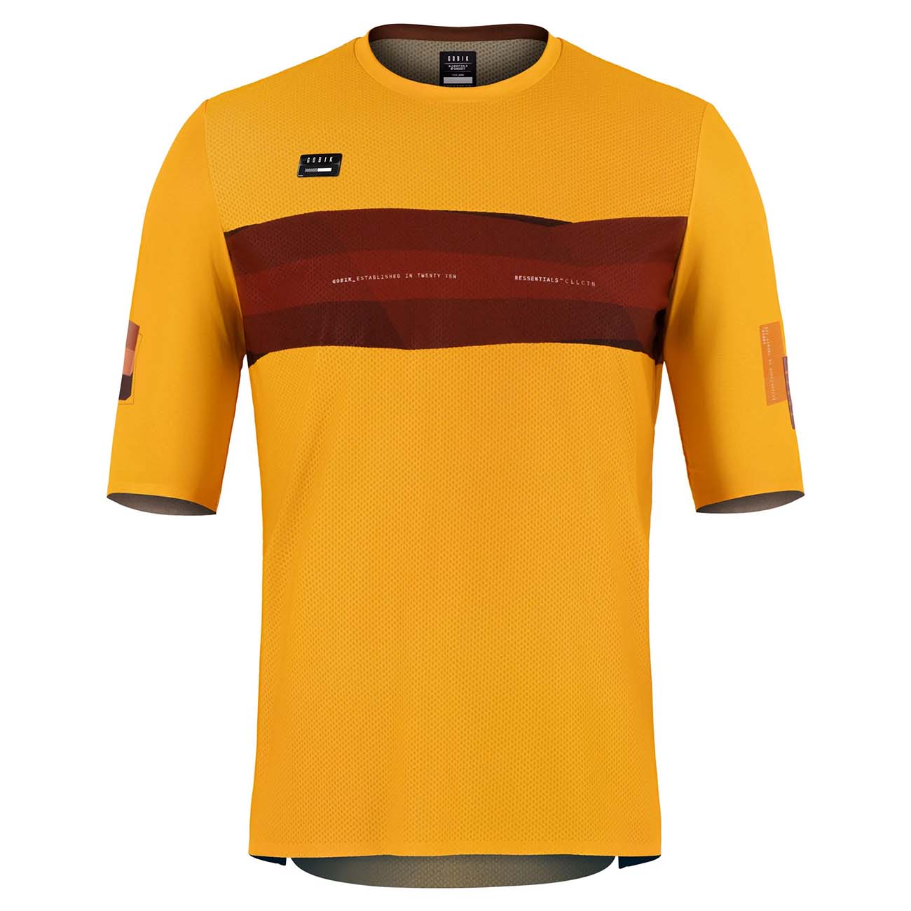 
                GOBIK Cyklistické tričko s krátkym rukávom - VOLT - žltá
            
