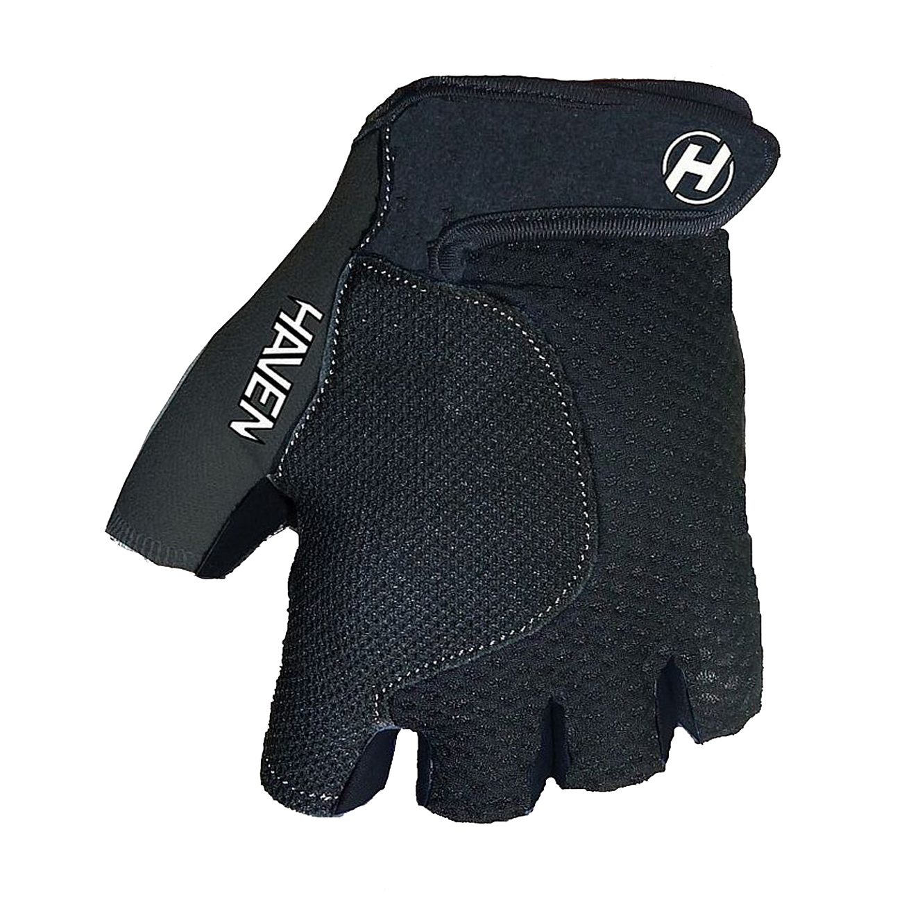 
                HAVEN Cyklistické rukavice krátkoprsté - KIOWA SHORT - čierna XL
            