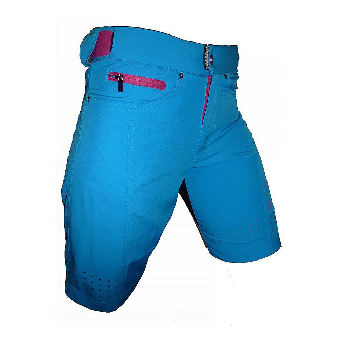 
                HAVEN Cyklistické nohavice krátke bez trakov - AMAZON LADY - modrá XS
            