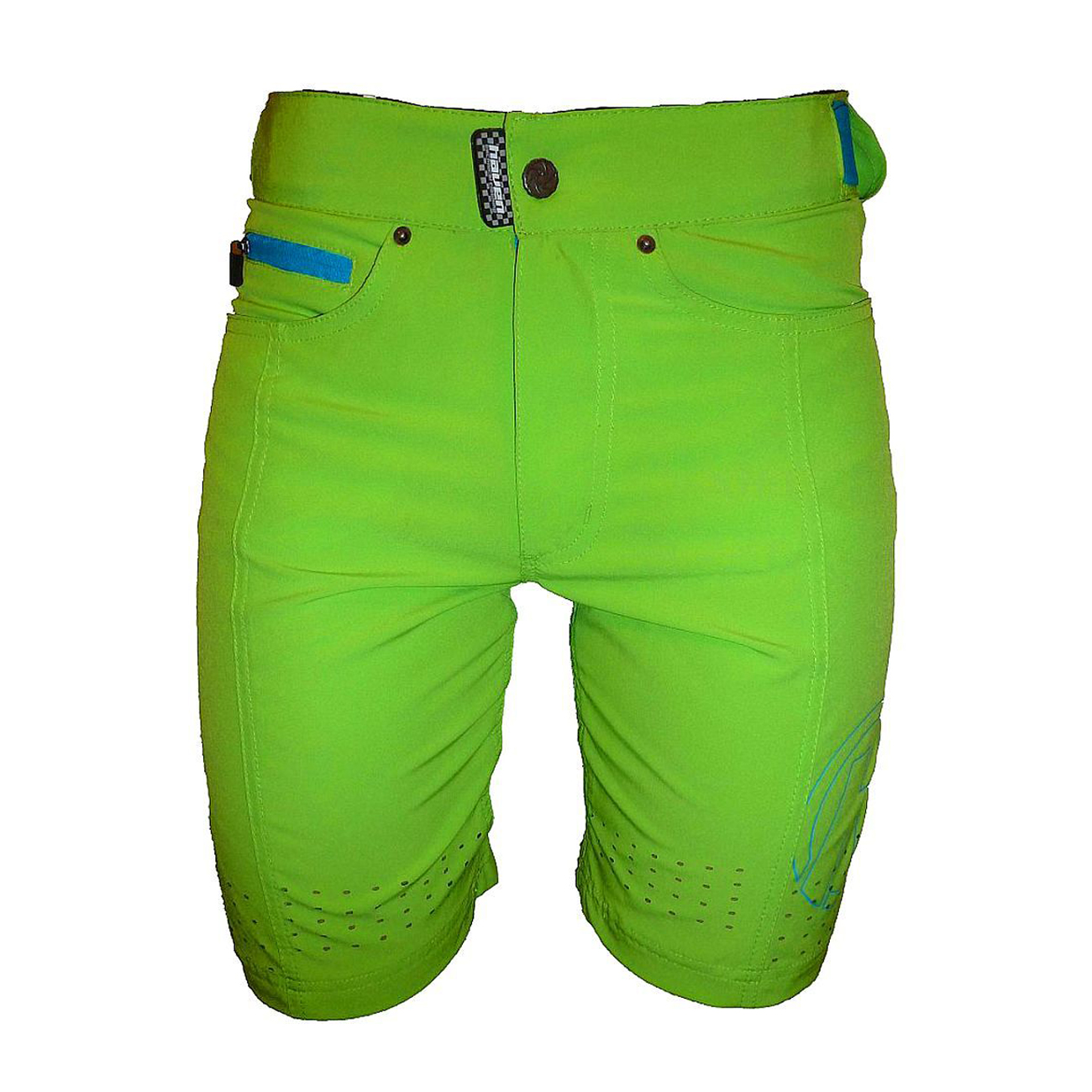 
                HAVEN Cyklistické nohavice krátke bez trakov - AMAZON LADY - zelená L
            