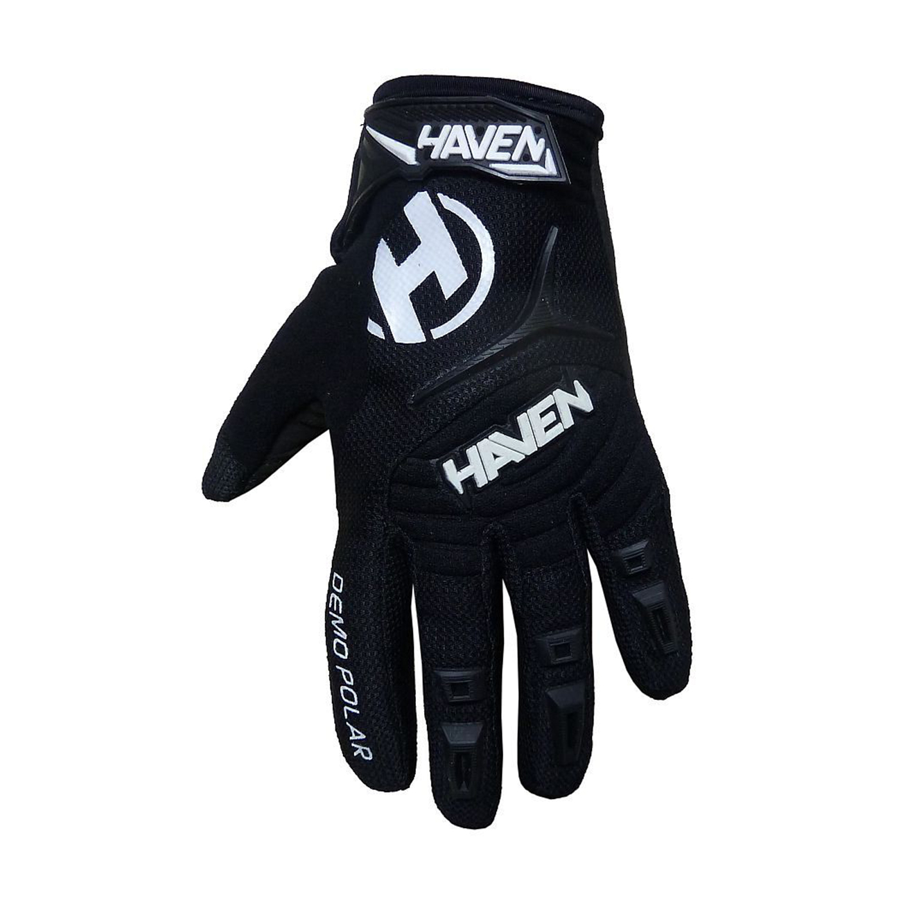 
                HAVEN Cyklistické rukavice dlhoprsté - DEMO POLAR - biela/čierna XL
            
