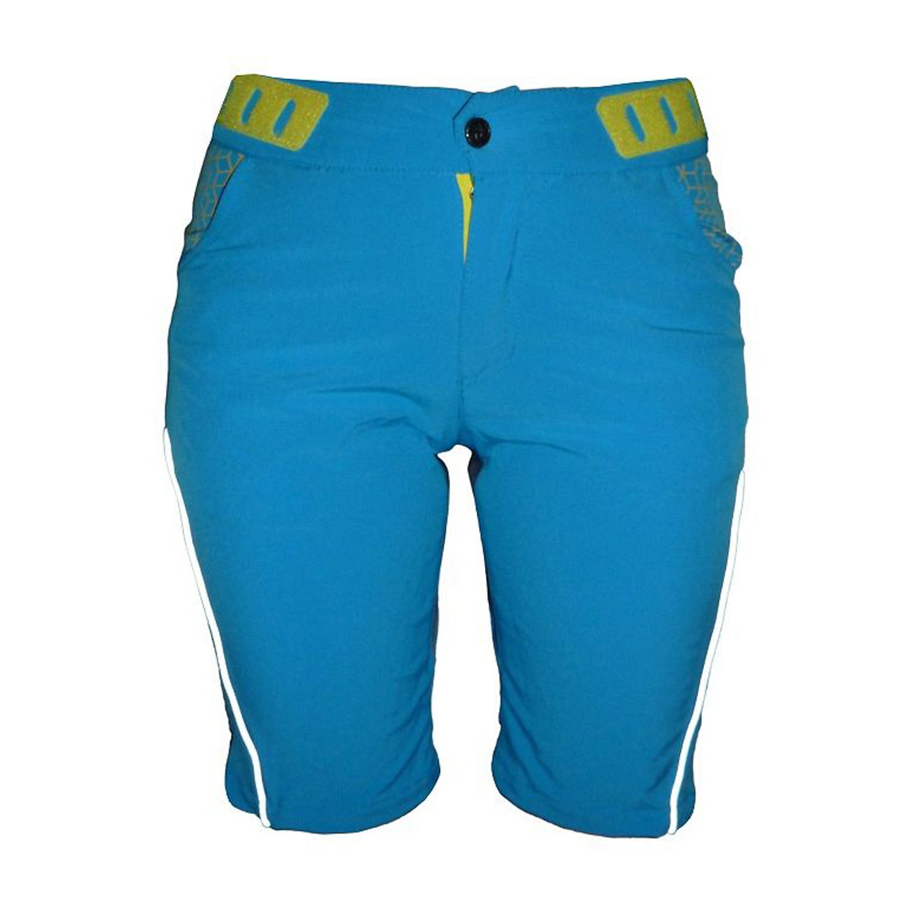 
                HAVEN Cyklistické nohavice krátke bez trakov - SINGLETRAIL LADY - modrá XL
            