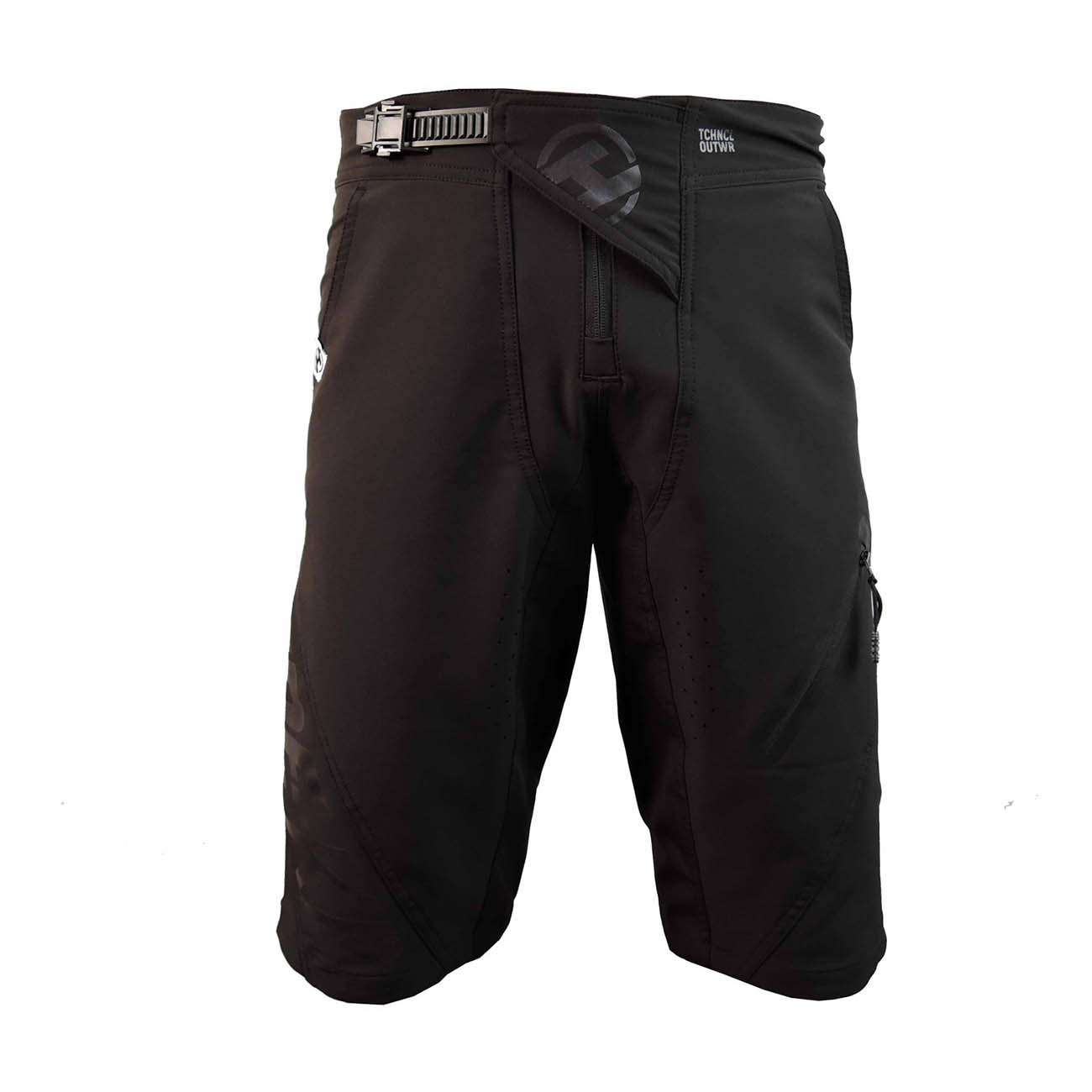 
                HAVEN Cyklistické nohavice krátke bez trakov - RIDE-KI SHORT - čierna 3XL
            
