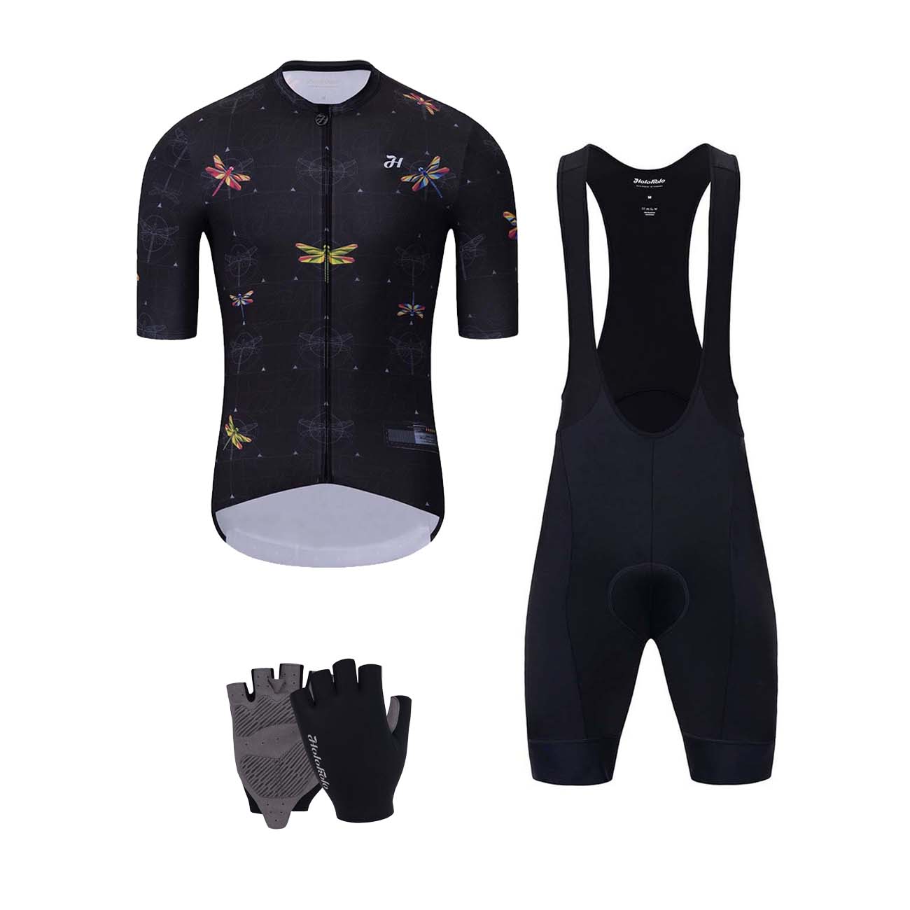 HOLOKOLO Cyklistický mega set - DRAGONFLIES ELITE - čierna