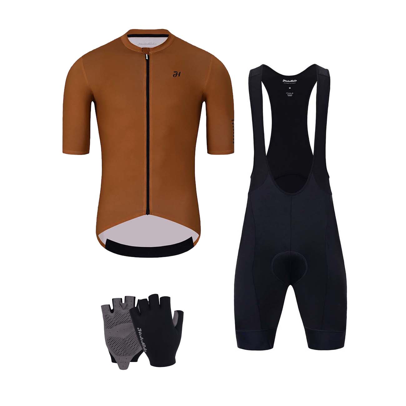 HOLOKOLO Cyklistický mega set - VICTORIOUS - hnedá/čierna