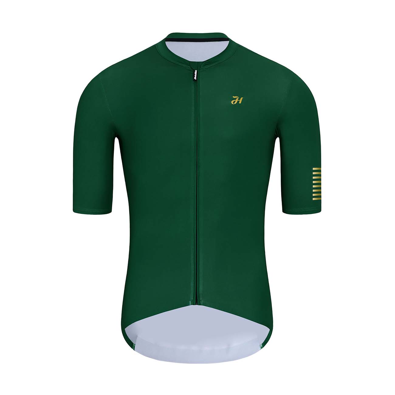 HOLOKOLO Cyklistický dres s krátkym rukávom - VICTORIOUS GOLD - zelená M
