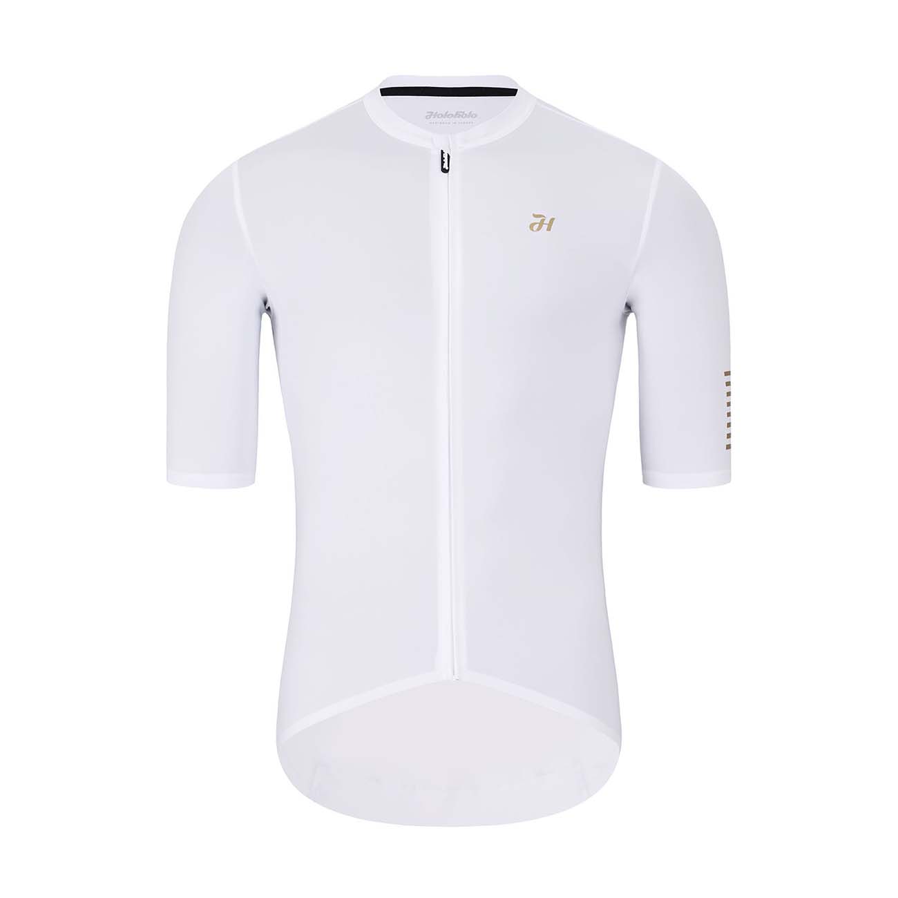 
                HOLOKOLO Cyklistický dres s krátkym rukávom - VICTORIOUS GOLD - biela XL
            