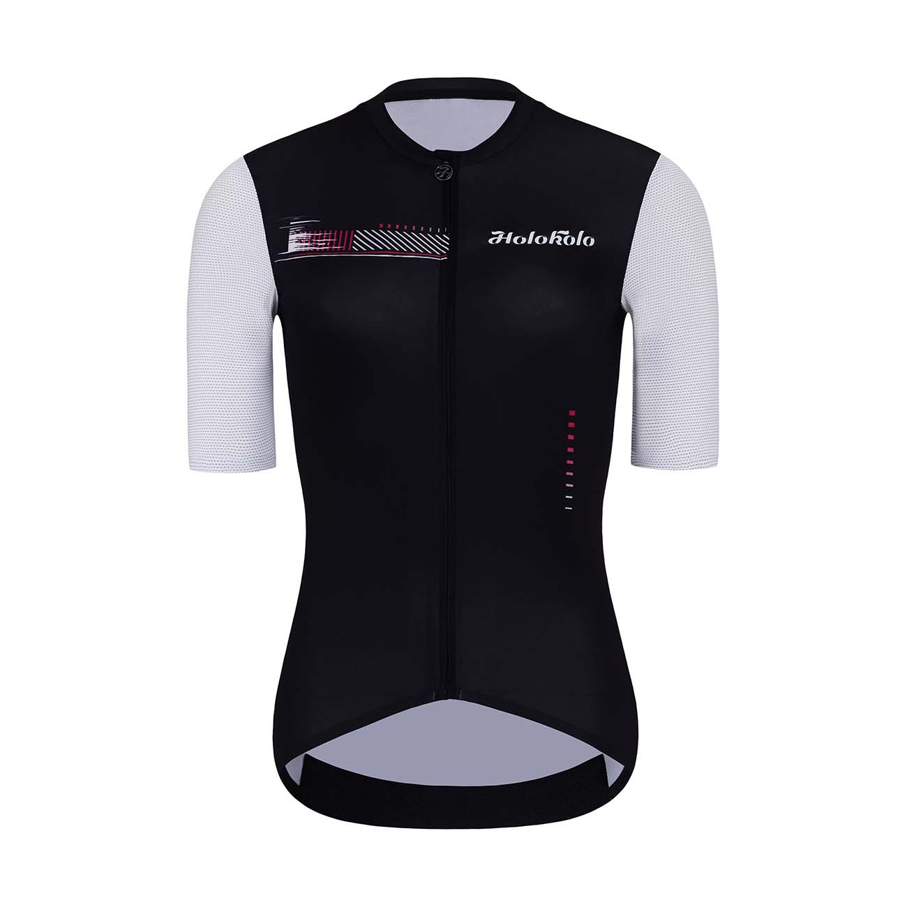 
                HOLOKOLO Cyklistický dres s krátkym rukávom - VIBES LADY - biela/čierna XL
            