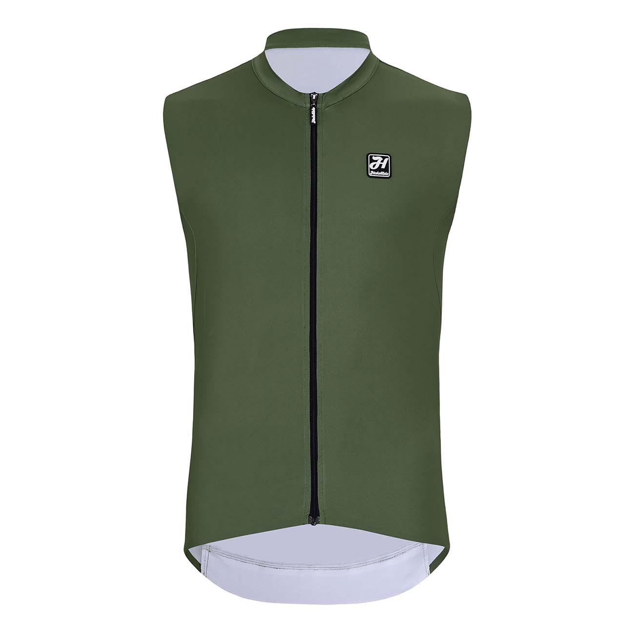 HOLOKOLO Cyklistický dres bez rukávov - AIRFLOW - zelená 2XL