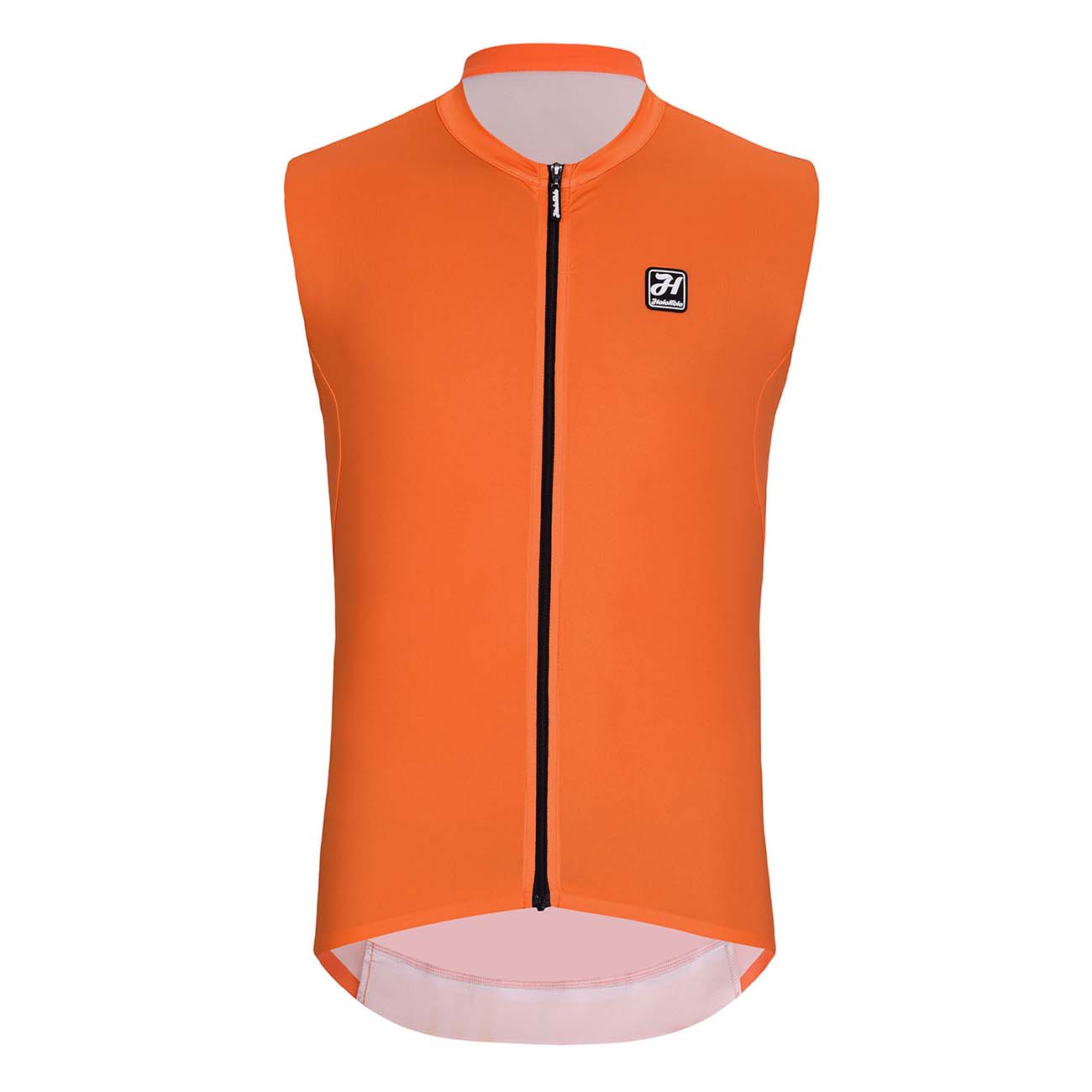 HOLOKOLO Cyklistický dres bez rukávov - AIRFLOW - oranžová L