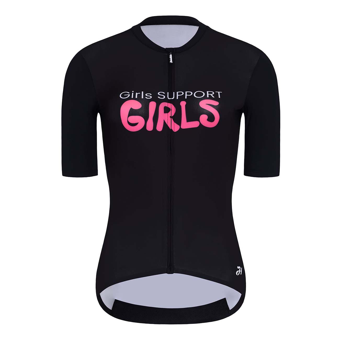
                HOLOKOLO Cyklistický dres s krátkym rukávom - SUPPORT ELITE LADY - biela/čierna/ružová XS
            