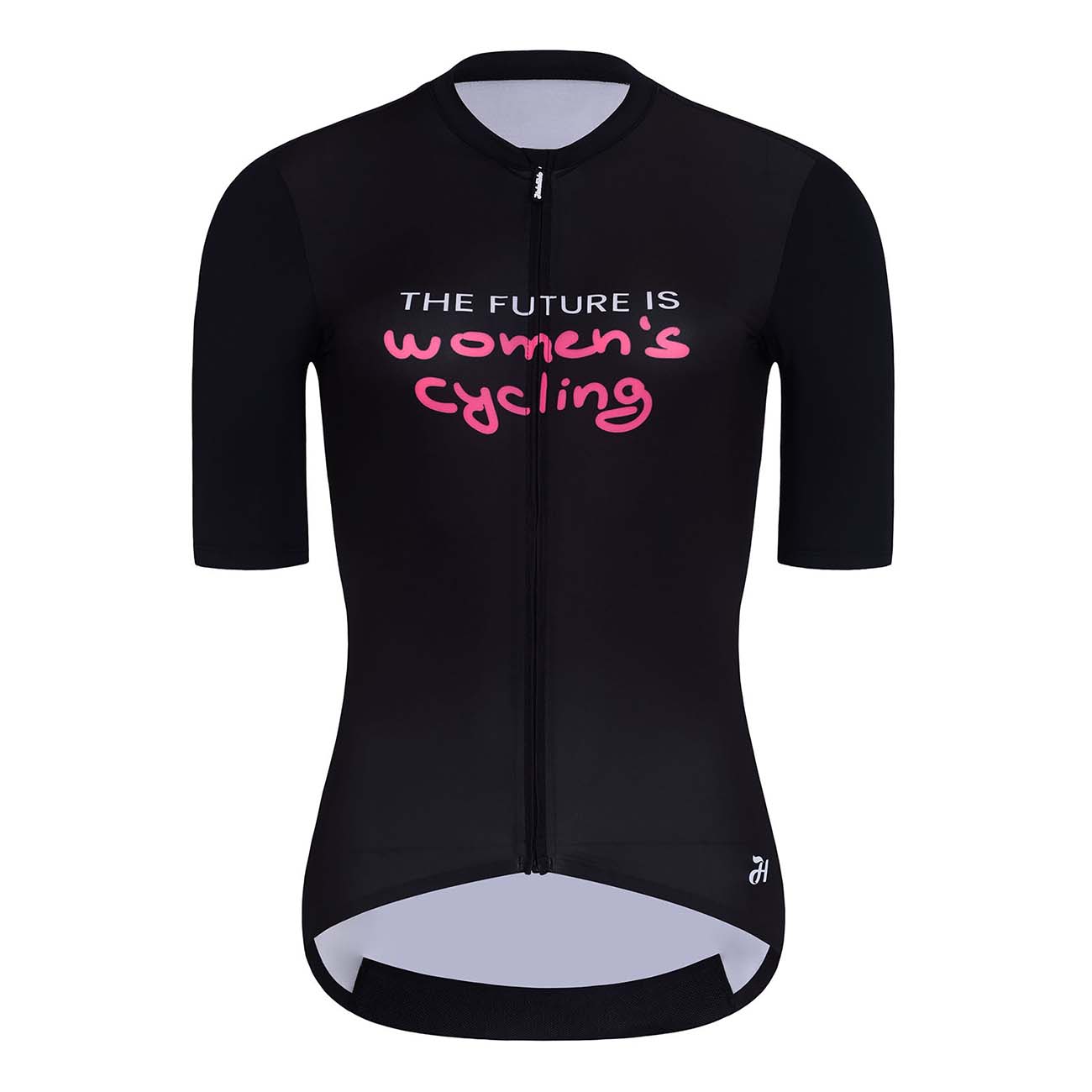 
                HOLOKOLO Cyklistický dres s krátkym rukávom - FUTURE ELITE LADY - biela/čierna/ružová
            