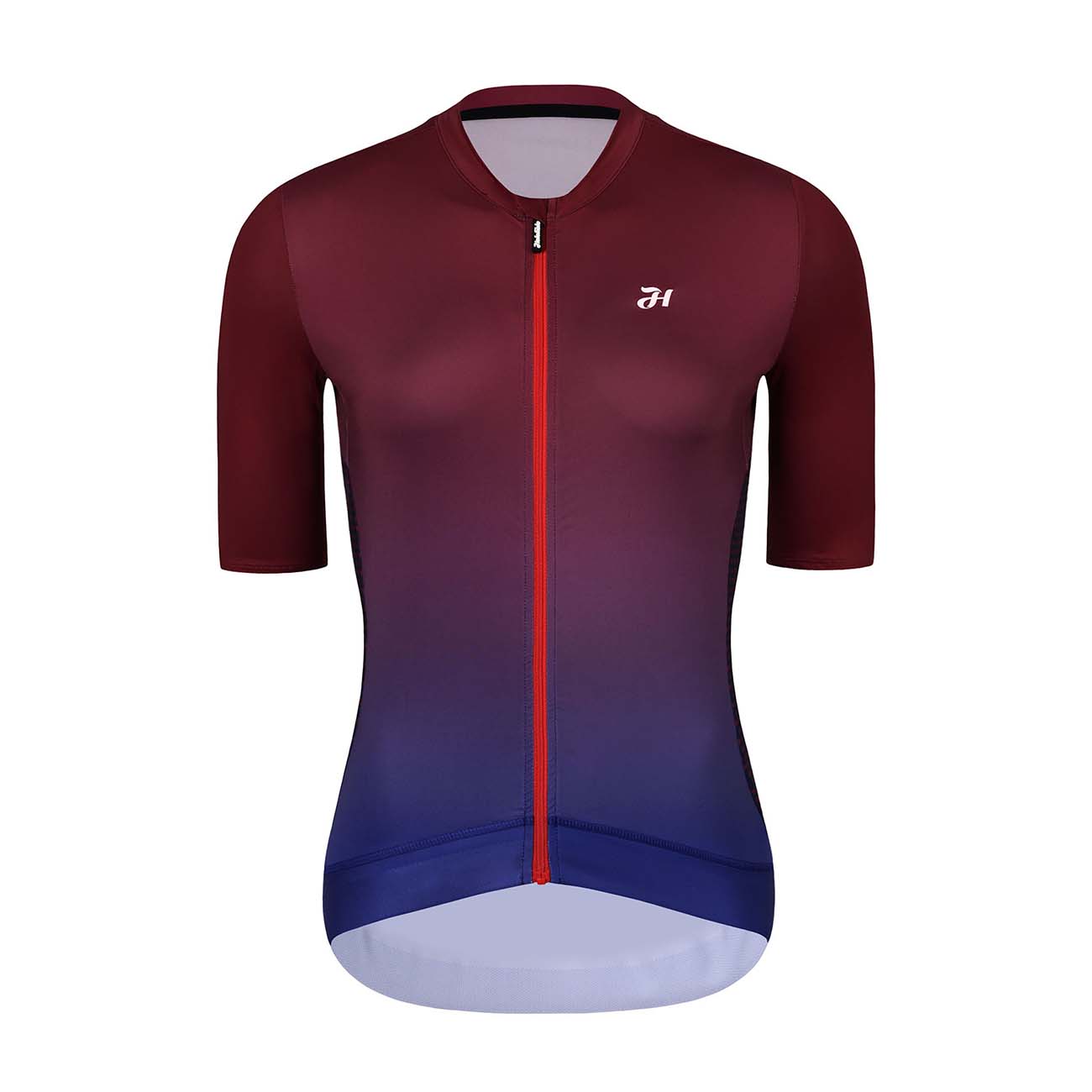 
                HOLOKOLO Cyklistický dres s krátkym rukávom - INFINITY LADY - modrá/bordová S
            