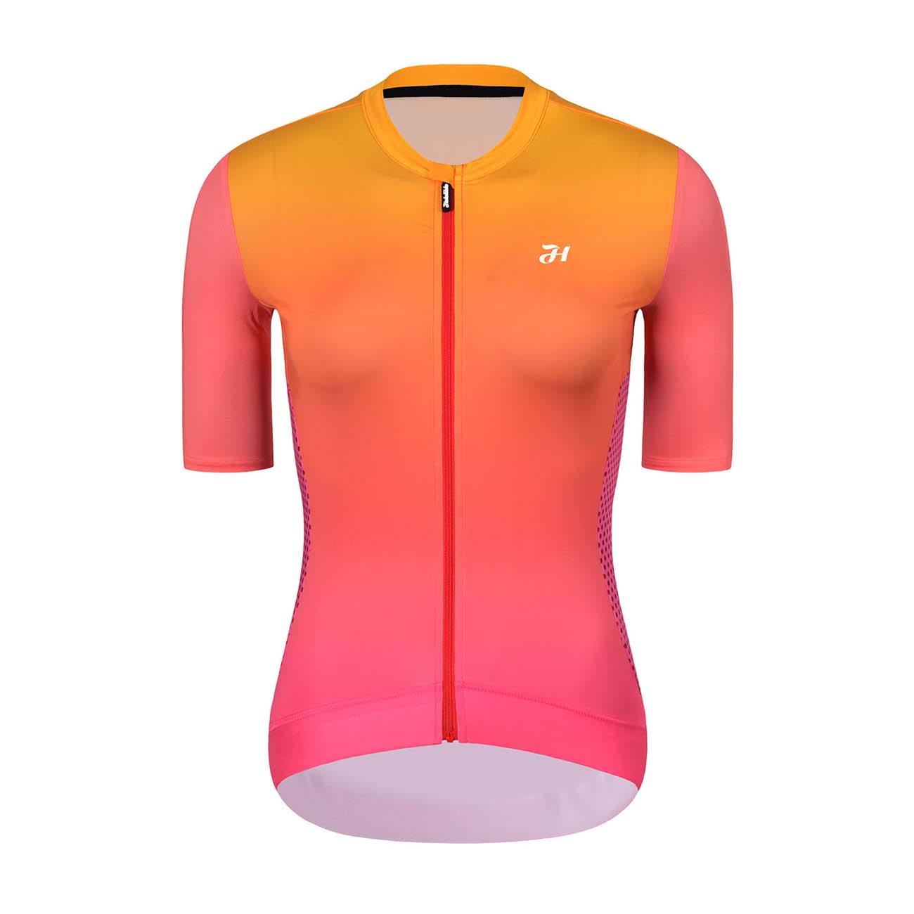 
                HOLOKOLO Cyklistický dres s krátkym rukávom - INFINITY LADY - ružová/oranžová
            
