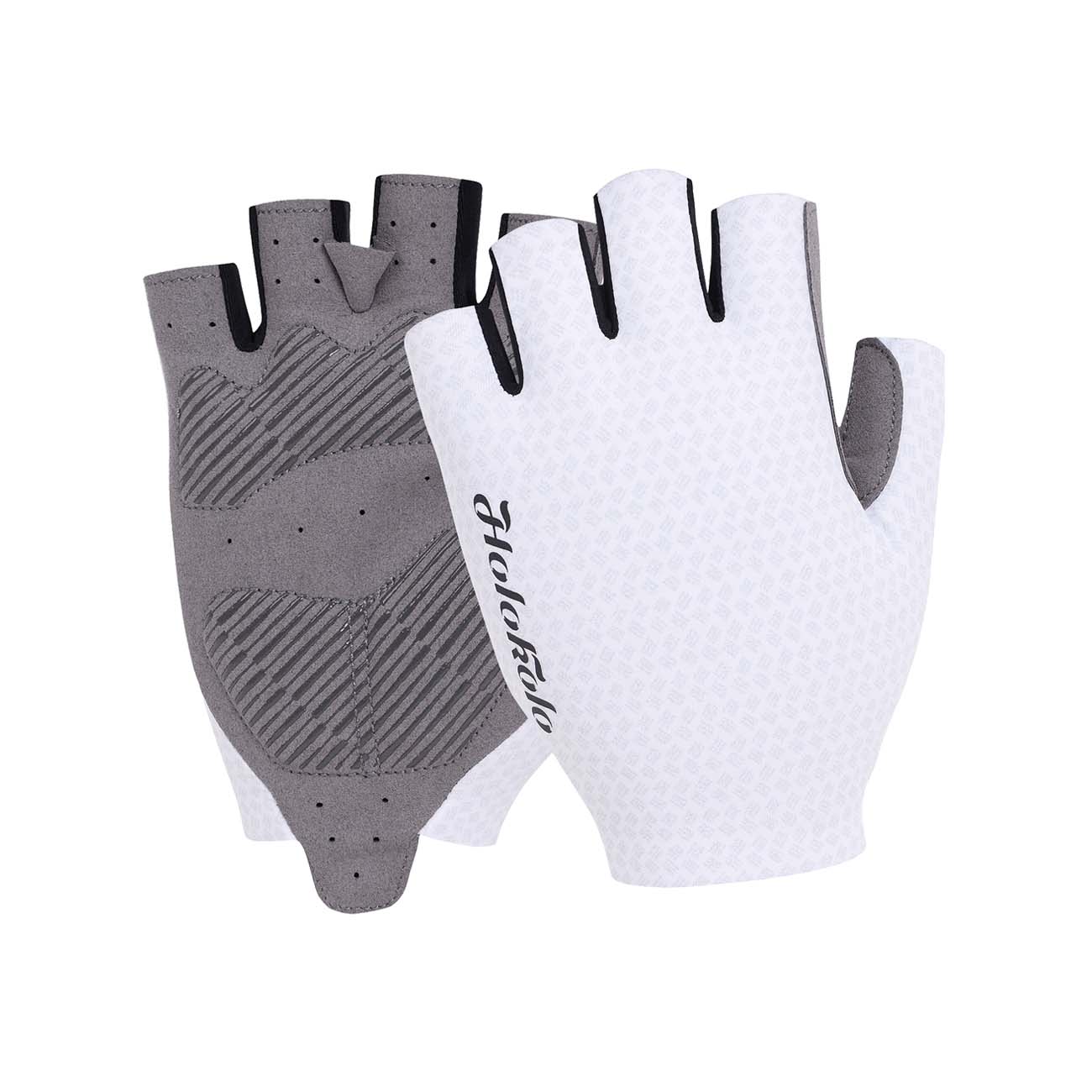 
                HOLOKOLO Cyklistické rukavice krátkoprsté - SUNSPEED - biela XL
            