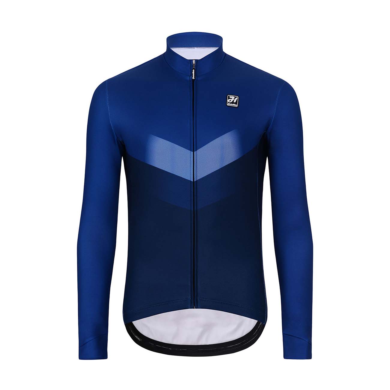 
                HOLOKOLO Cyklistický dres s dlhým rukávom zimný - ARROW WINTER - modrá 3XL
            