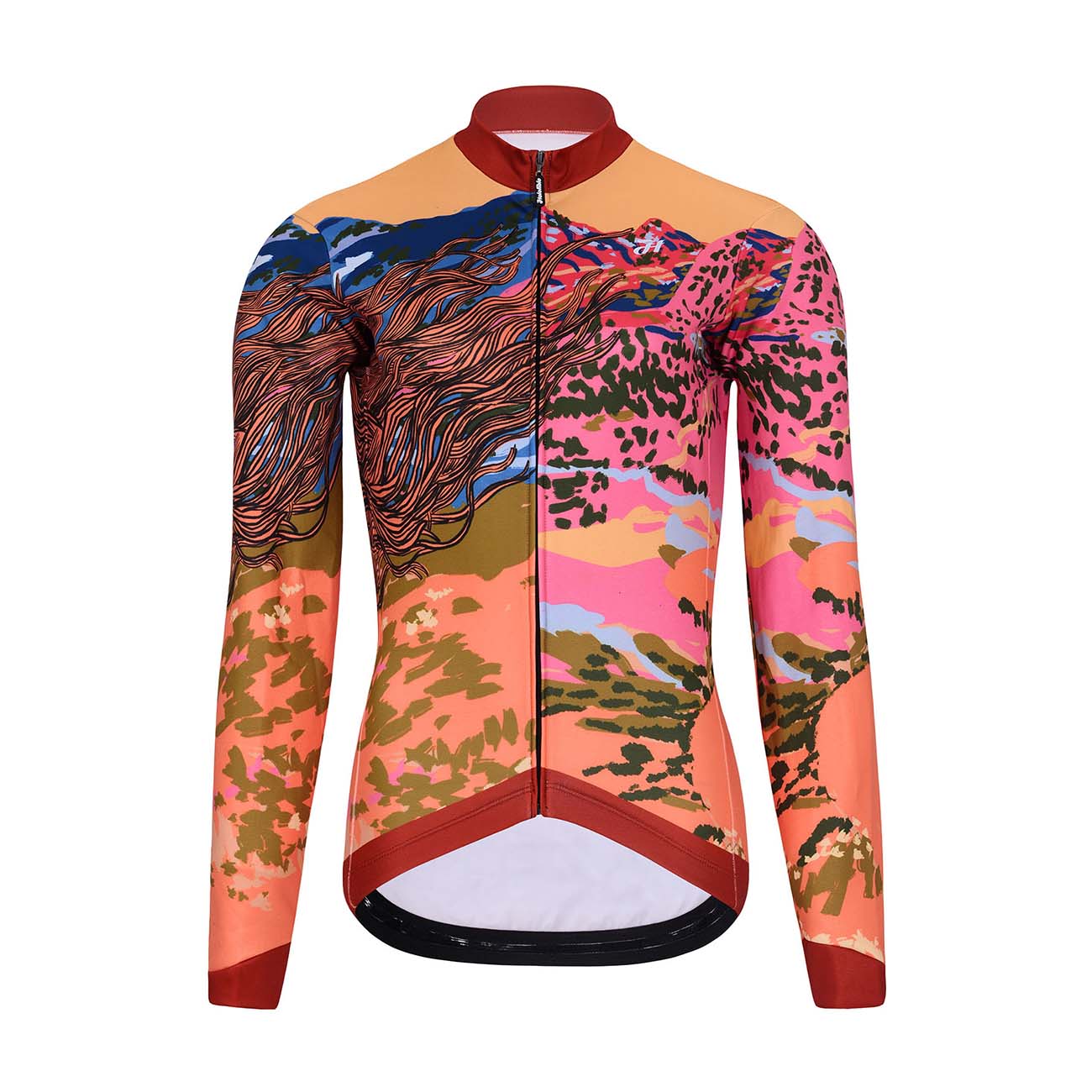
                HOLOKOLO Cyklistický dres s dlhým rukávom zimný - FREE LADY WINTER - viacfarebná XS
            