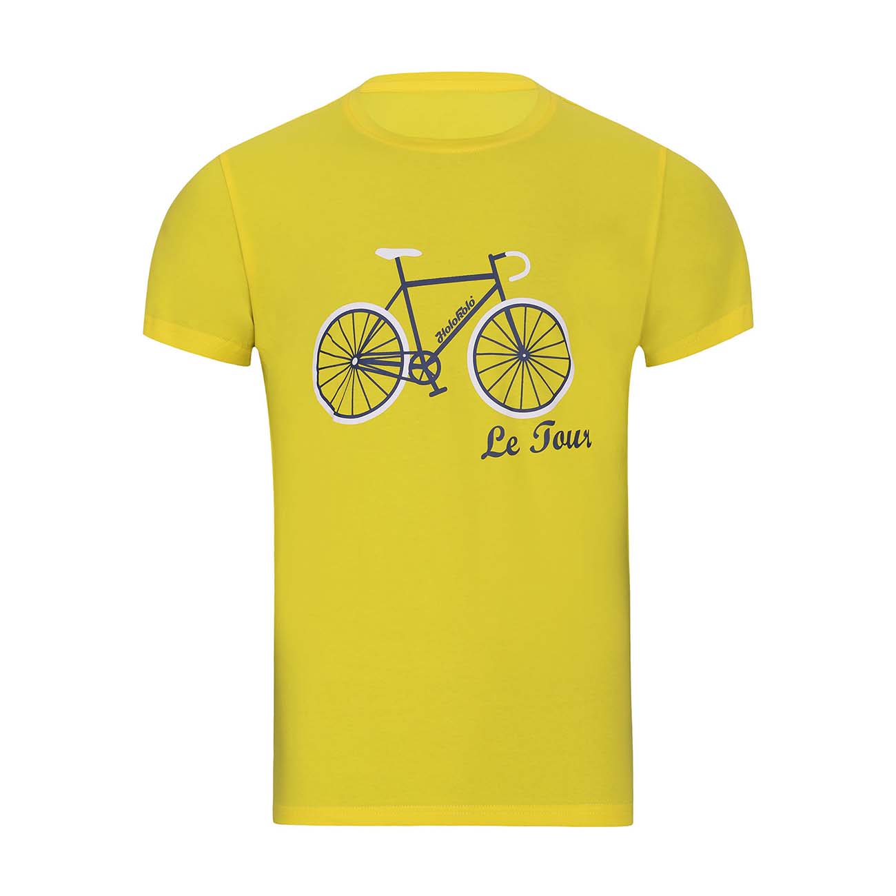 
                NU. BY HOLOKOLO Cyklistické tričko s krátkym rukávom - LE TOUR LEMON II. - žltá M
            