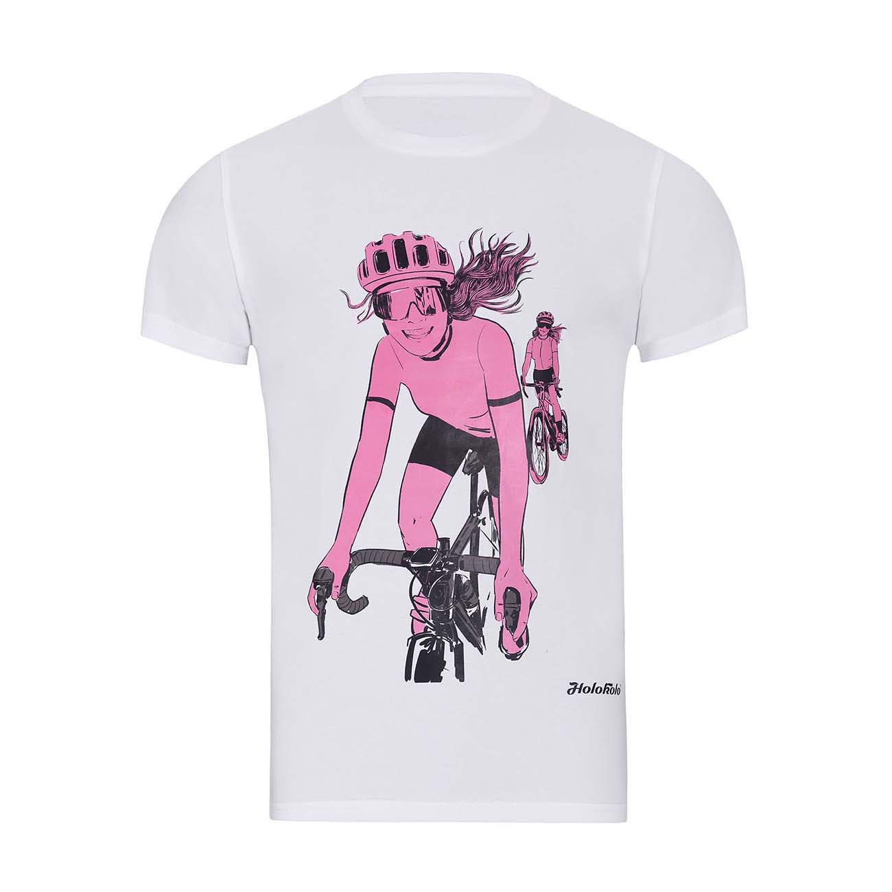 
                NU. BY HOLOKOLO Cyklistické tričko s krátkym rukávom - WIND LADY - biela 2XL
            