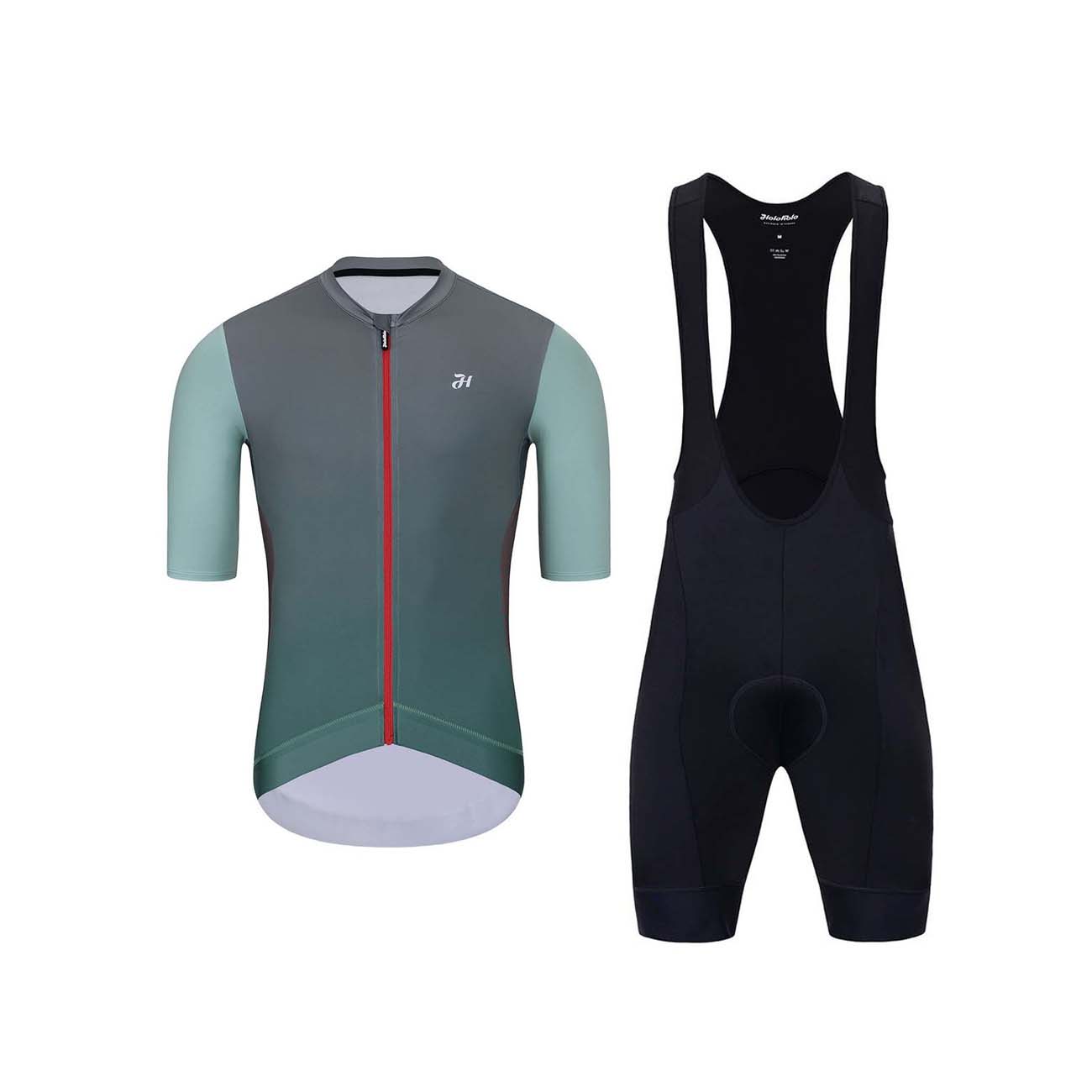 
                HOLOKOLO Cyklistický krátky dres a krátke nohavice - INFINITY - čierna/šedá
            