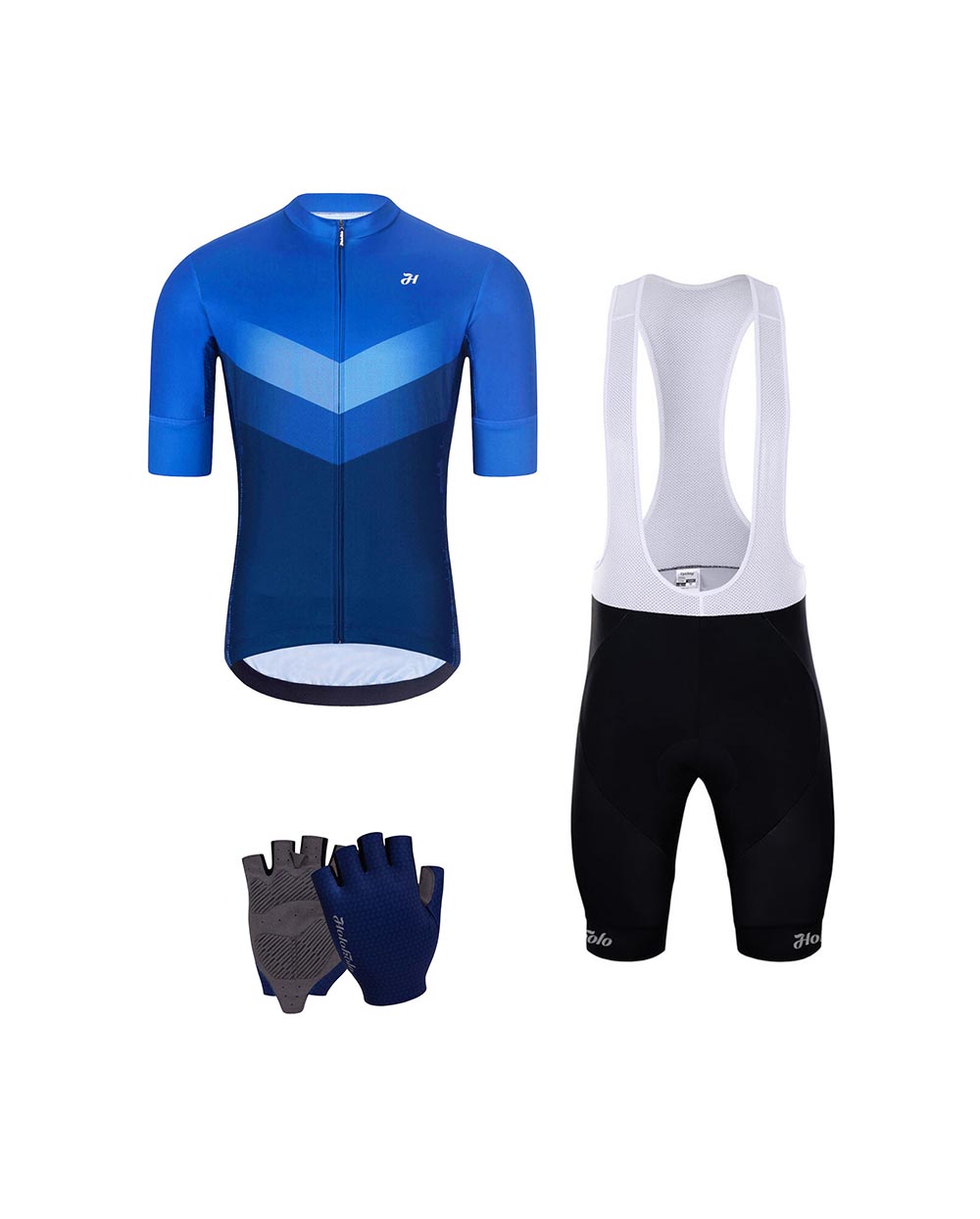 HOLOKOLO Cyklistický mega set - ARROW II - modrá/čierna