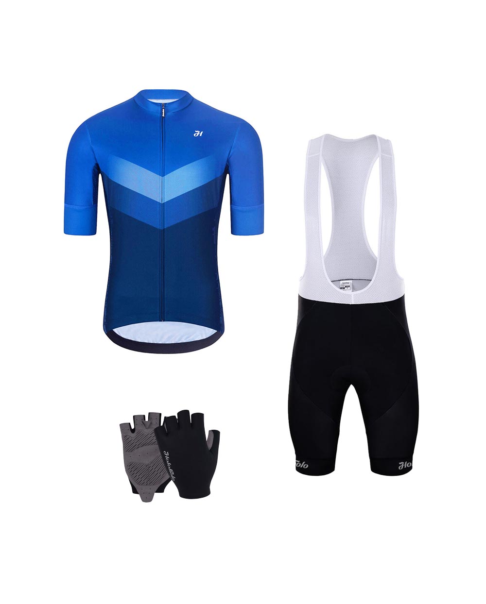 HOLOKOLO Cyklistický mega set - ARROW II - modrá/čierna