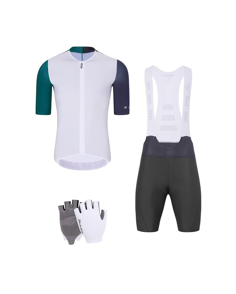 HOLOKOLO Cyklistický mega set - PERFORMANCE - čierna/fialová/biela