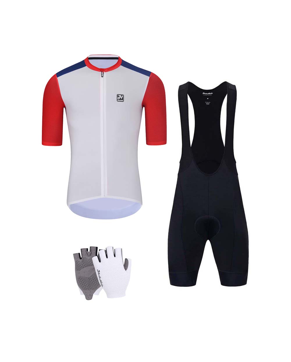 HOLOKOLO Cyklistický mega set - TECHNICAL - modrá/biela/čierna