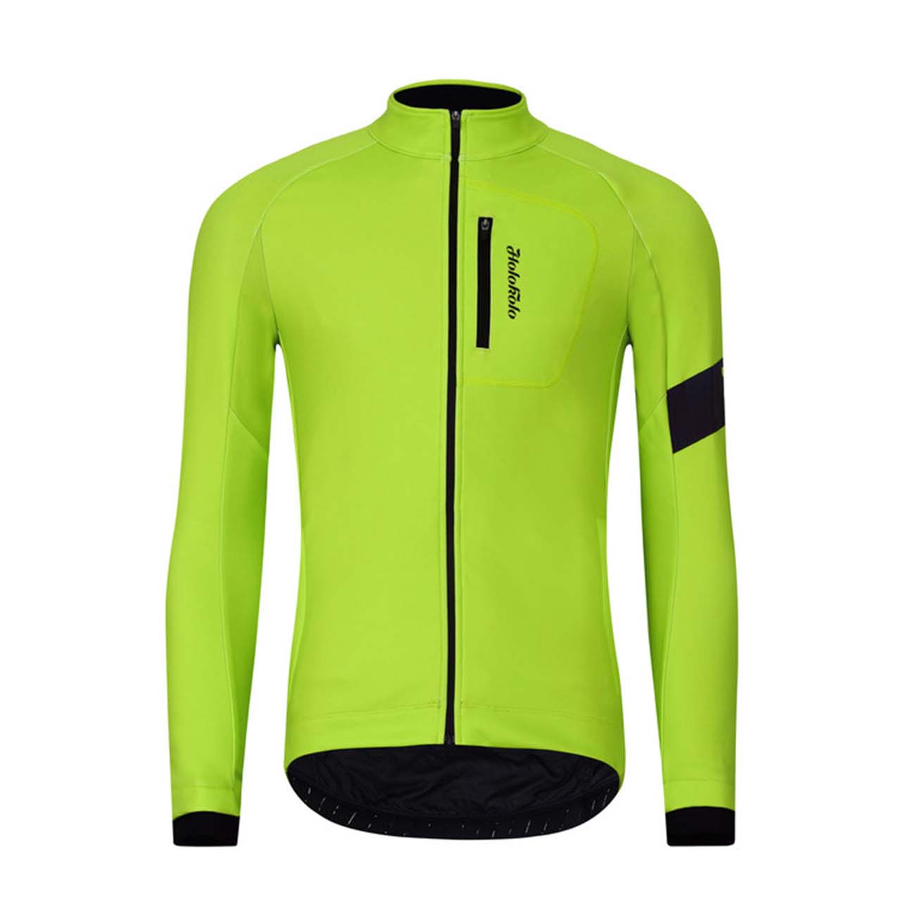 
                HOLOKOLO Cyklistická zateplená bunda - 2in1 WINTER - žltá XL
            