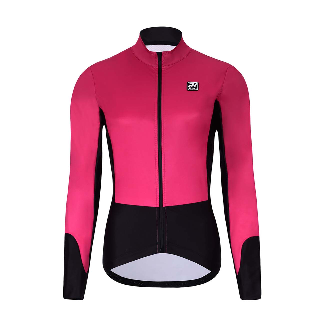 
                HOLOKOLO Cyklistická zateplená bunda - CLASSIC LADY - ružová/čierna M
            