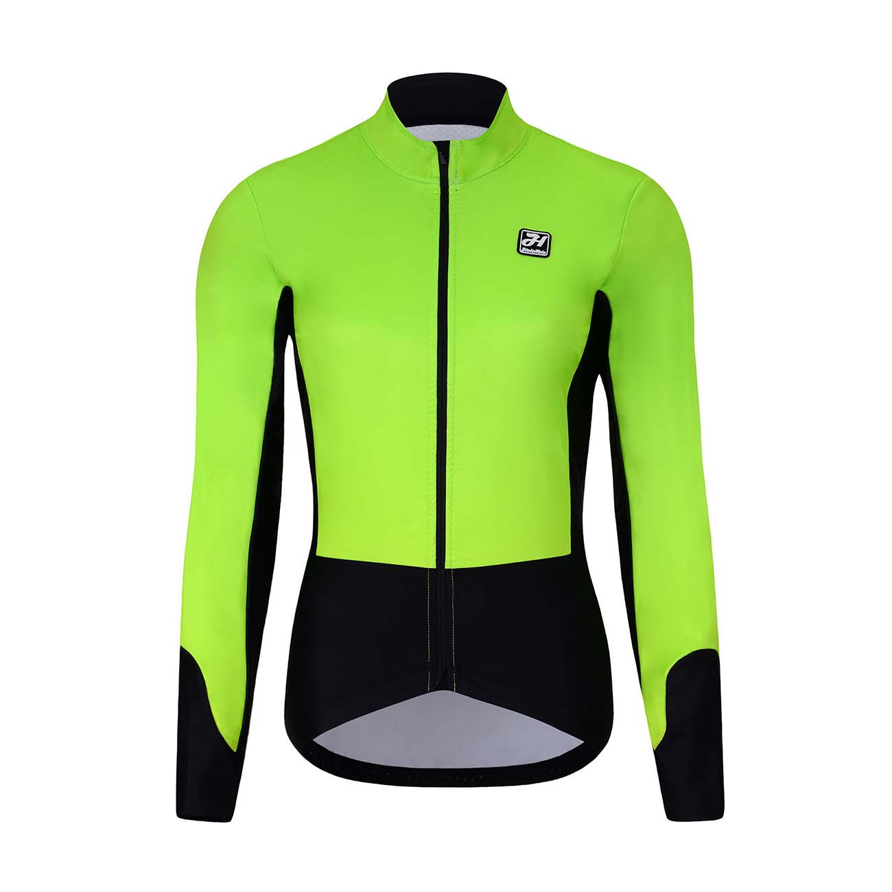 
                HOLOKOLO Cyklistická zateplená bunda - CLASSIC LADY - zelená/čierna
            