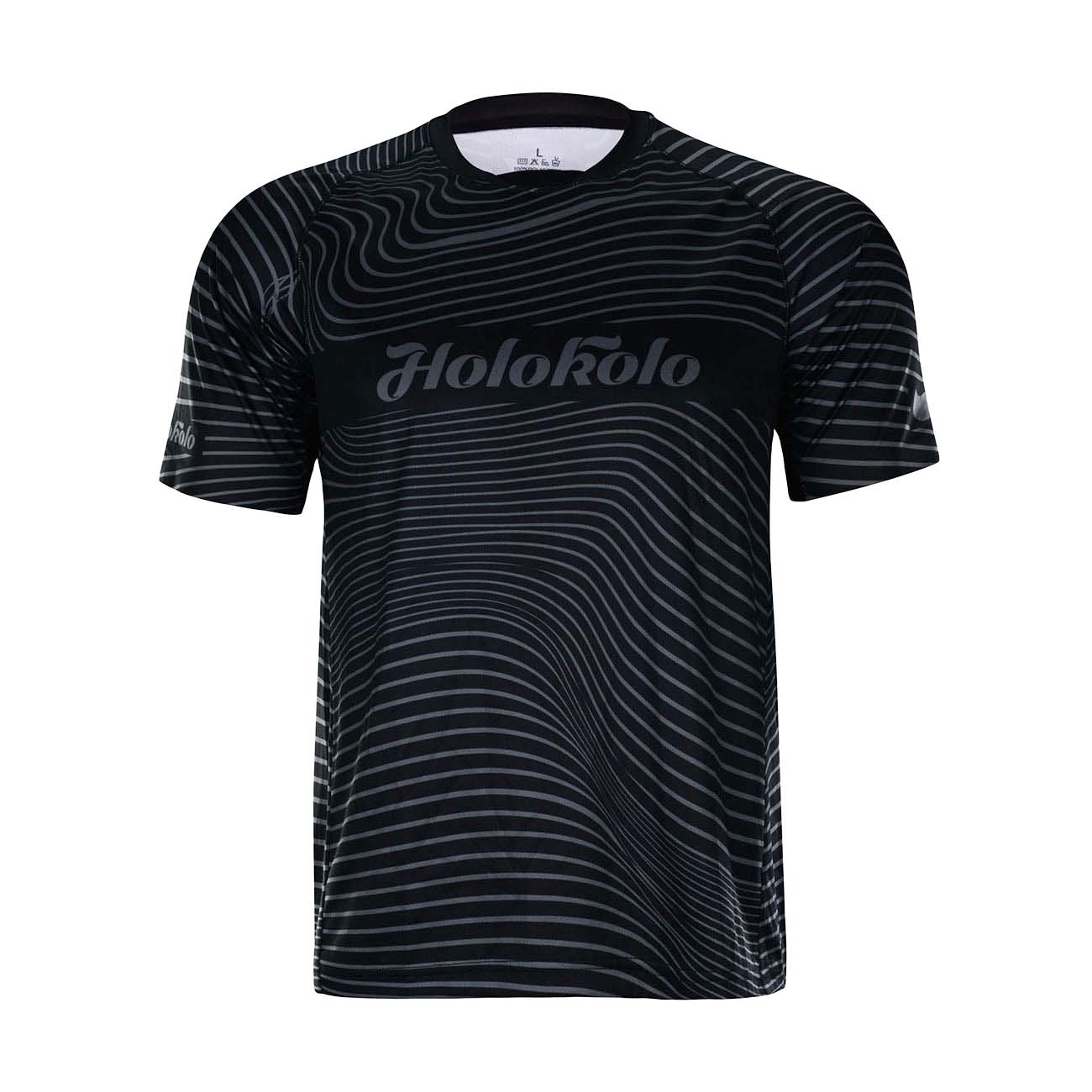 
                HOLOKOLO Cyklistický dres s krátkym rukávom - BLACK VIBE MTB - čierna XS
            