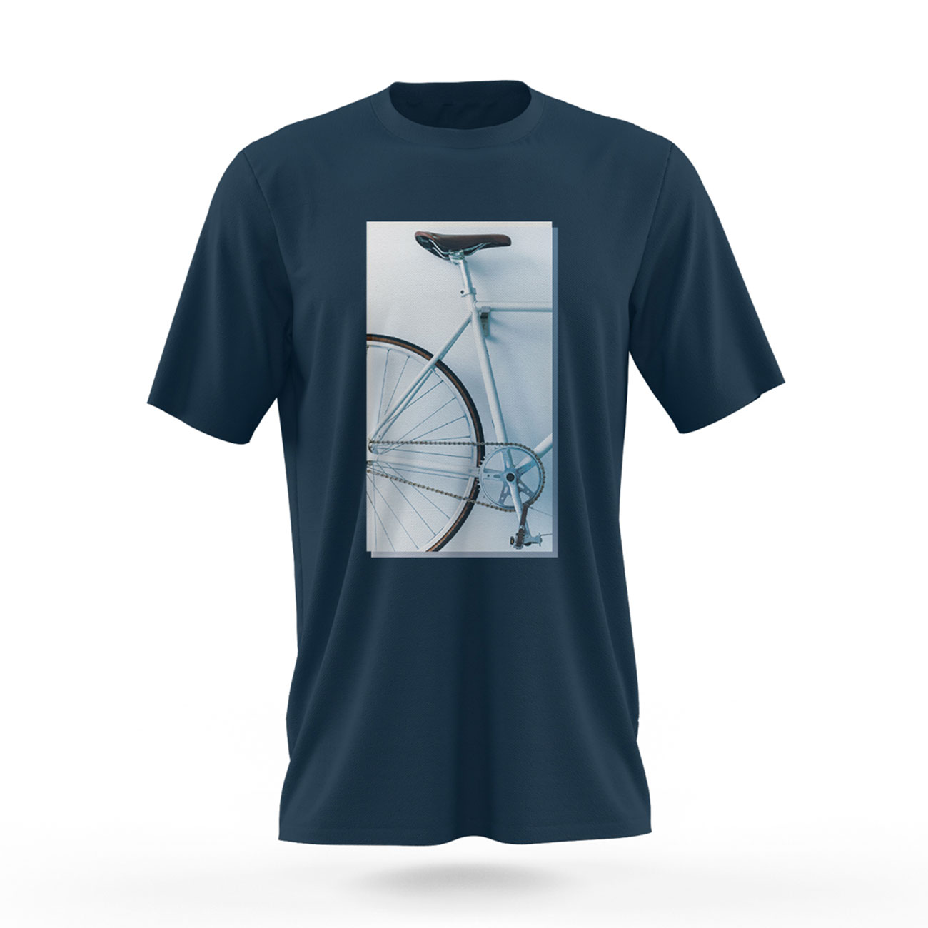
                NU. BY HOLOKOLO Cyklistické tričko s krátkym rukávom - DON\'T QUIT - modrá
            