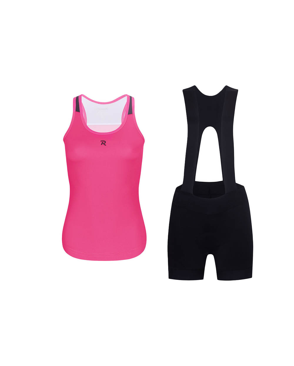 HOLOKOLO Cyklistický krátky dres a krátke nohavice - SPARK ELITE - ružová/čierna